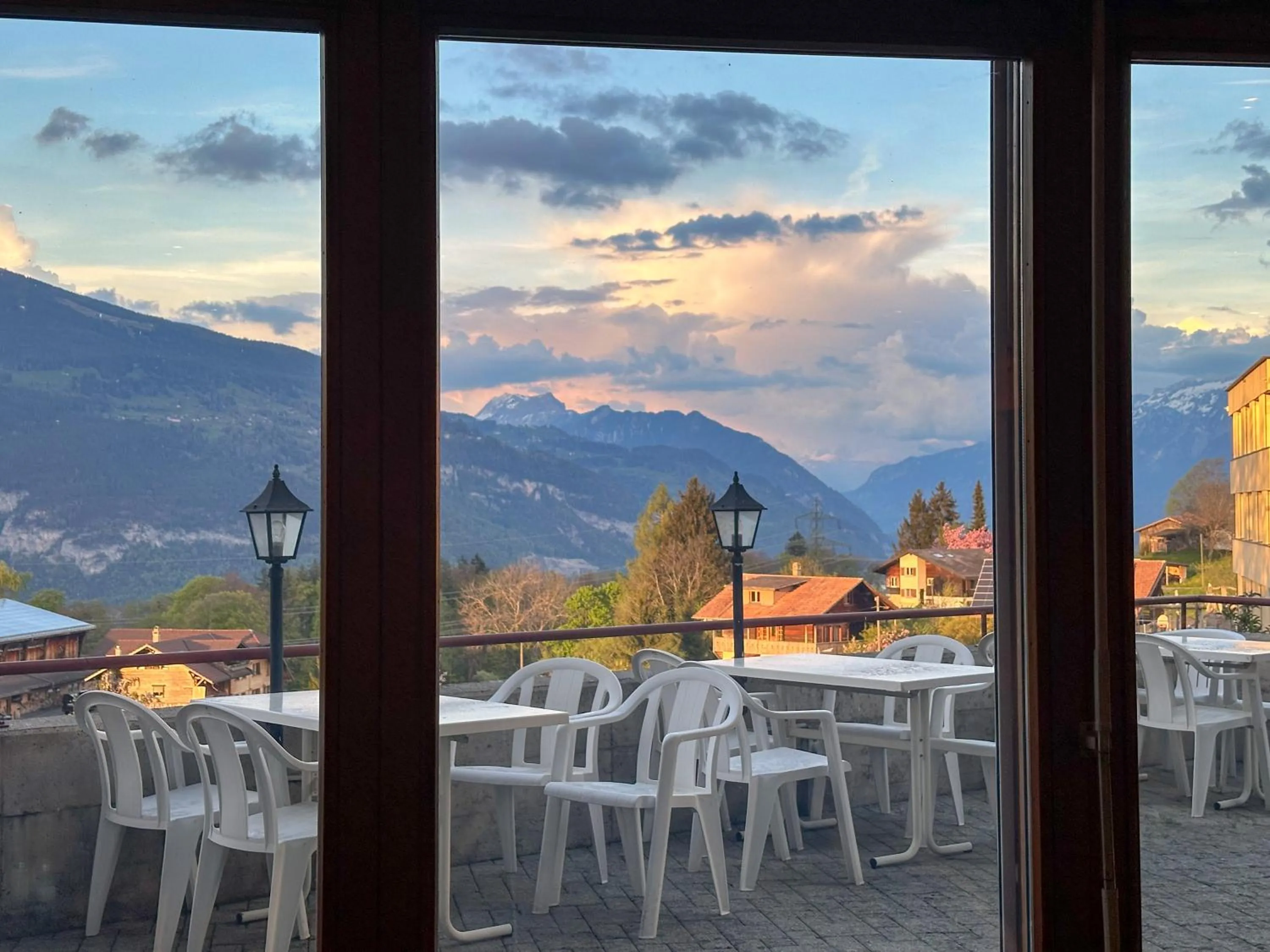 Natural landscape in Hotel Aeschi Park