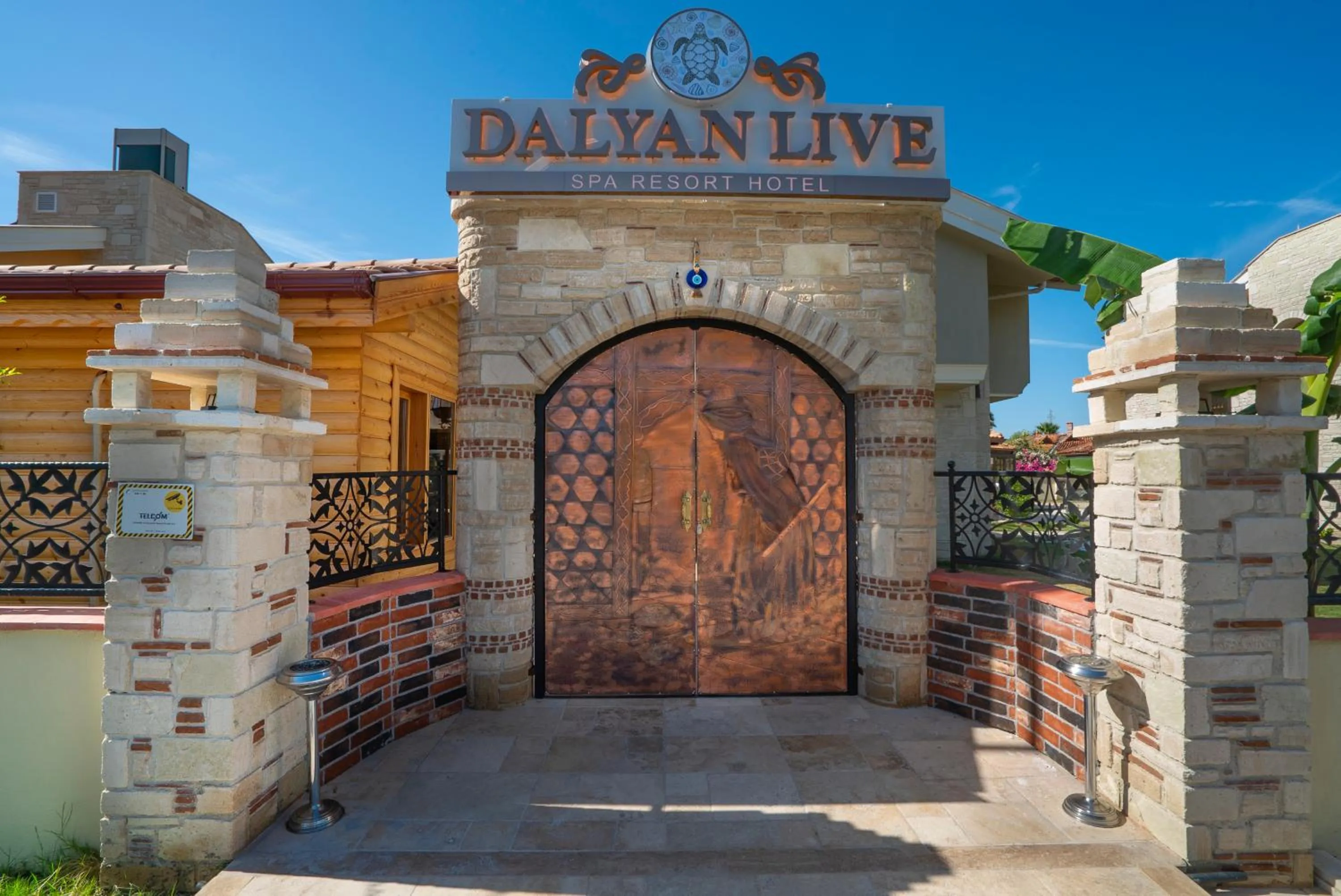 Facade/entrance in Dalyan Live Spa Hotel
