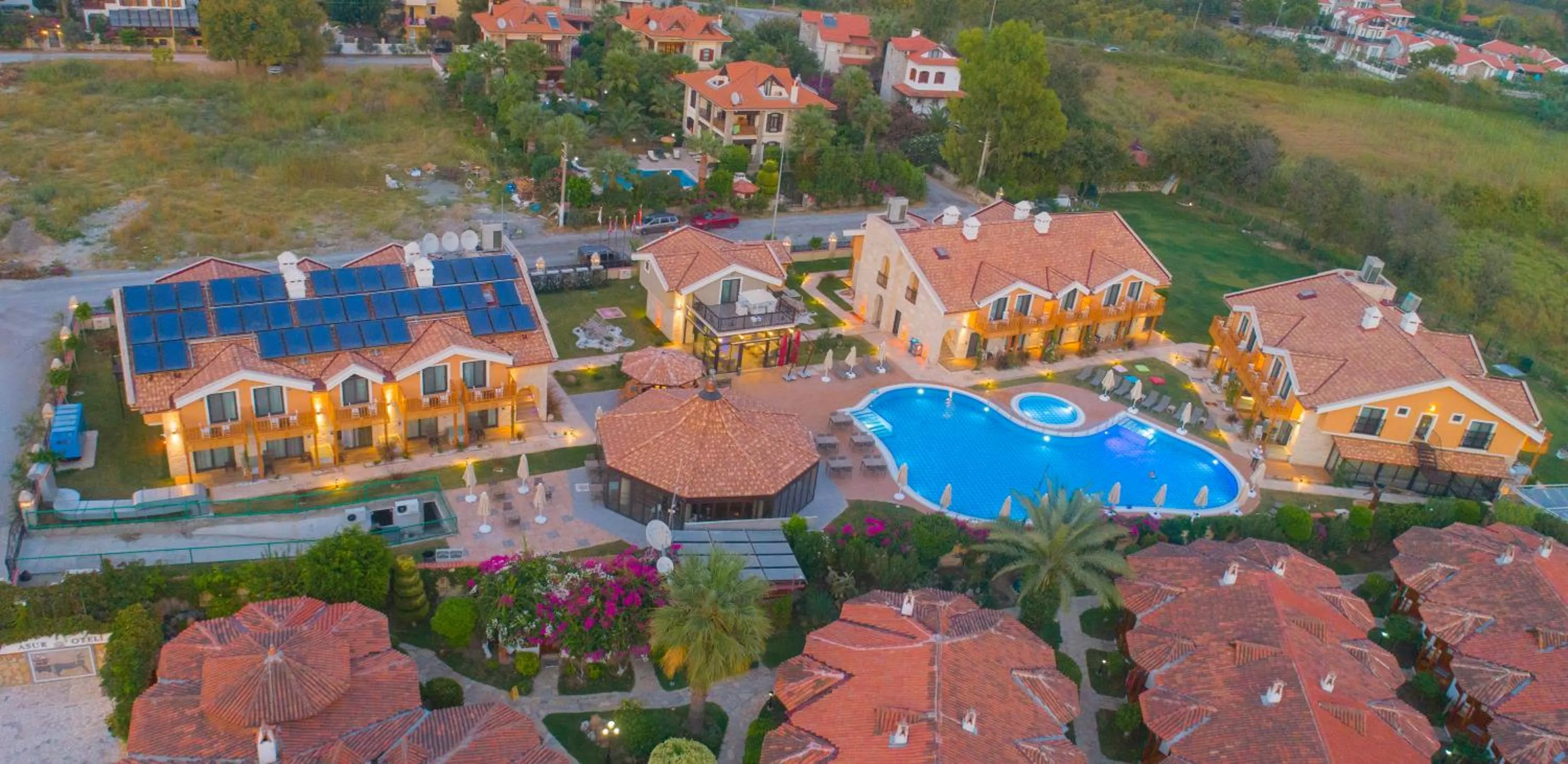 Bird's eye view in Dalyan Live Spa Hotel