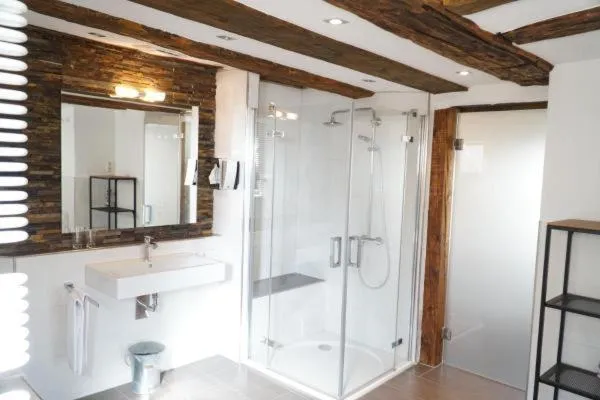 Bathroom in Haus am Heiner Geißler Platz by Landgasthof Zickler