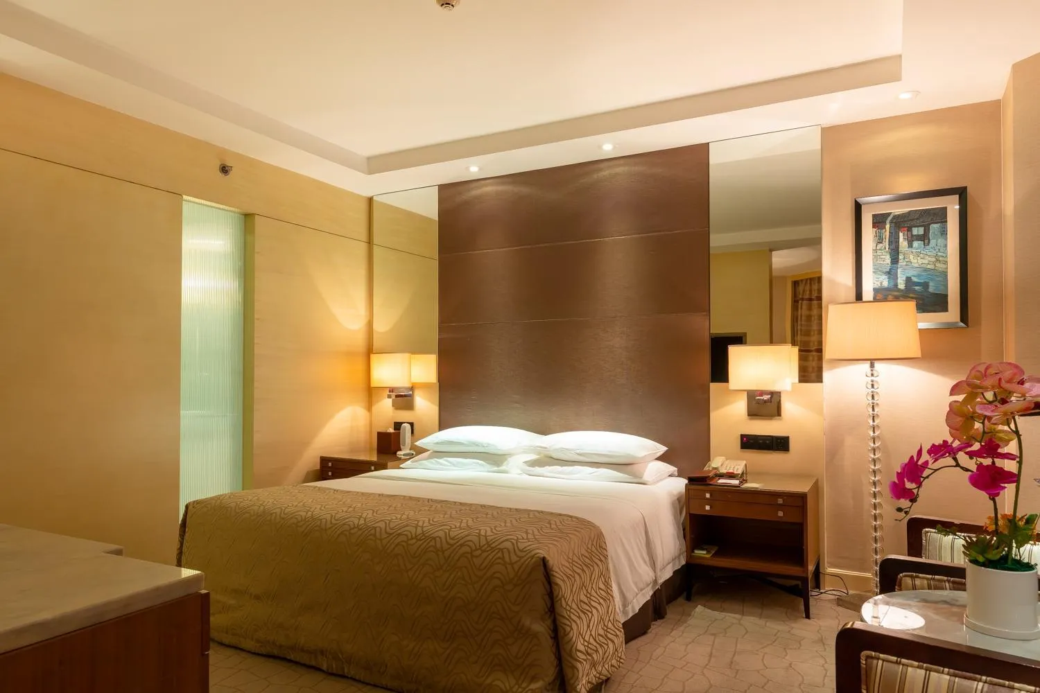Bed in Zhejiang Hotel