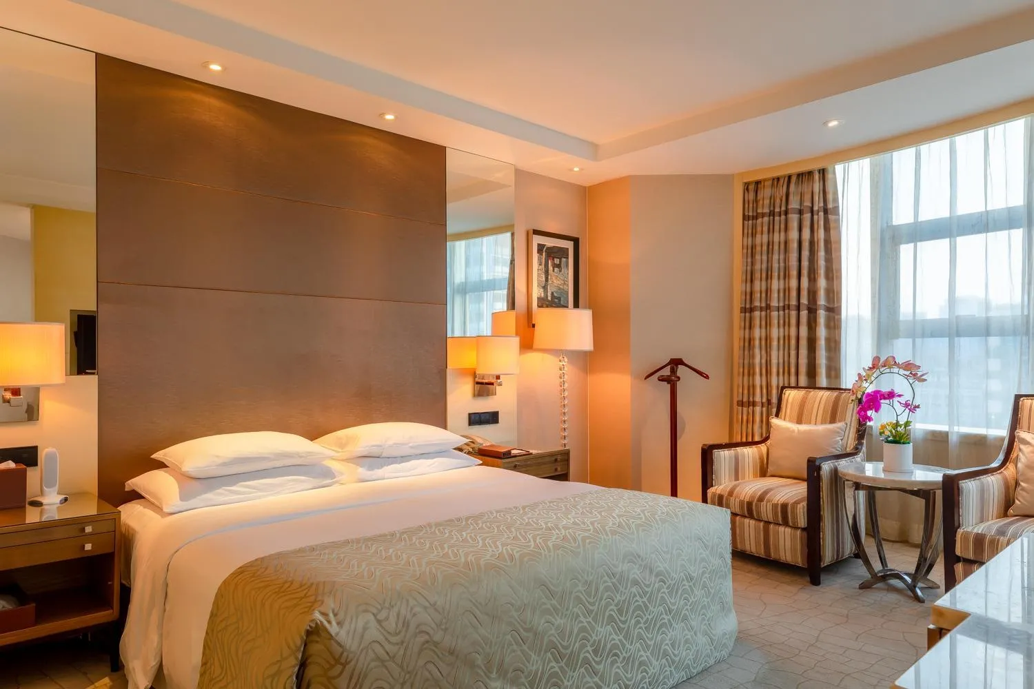 Bed in Zhejiang Hotel