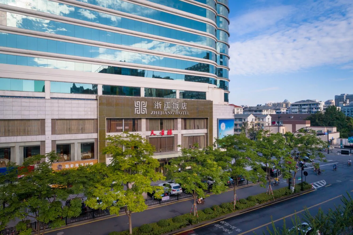City view in Zhejiang Hotel