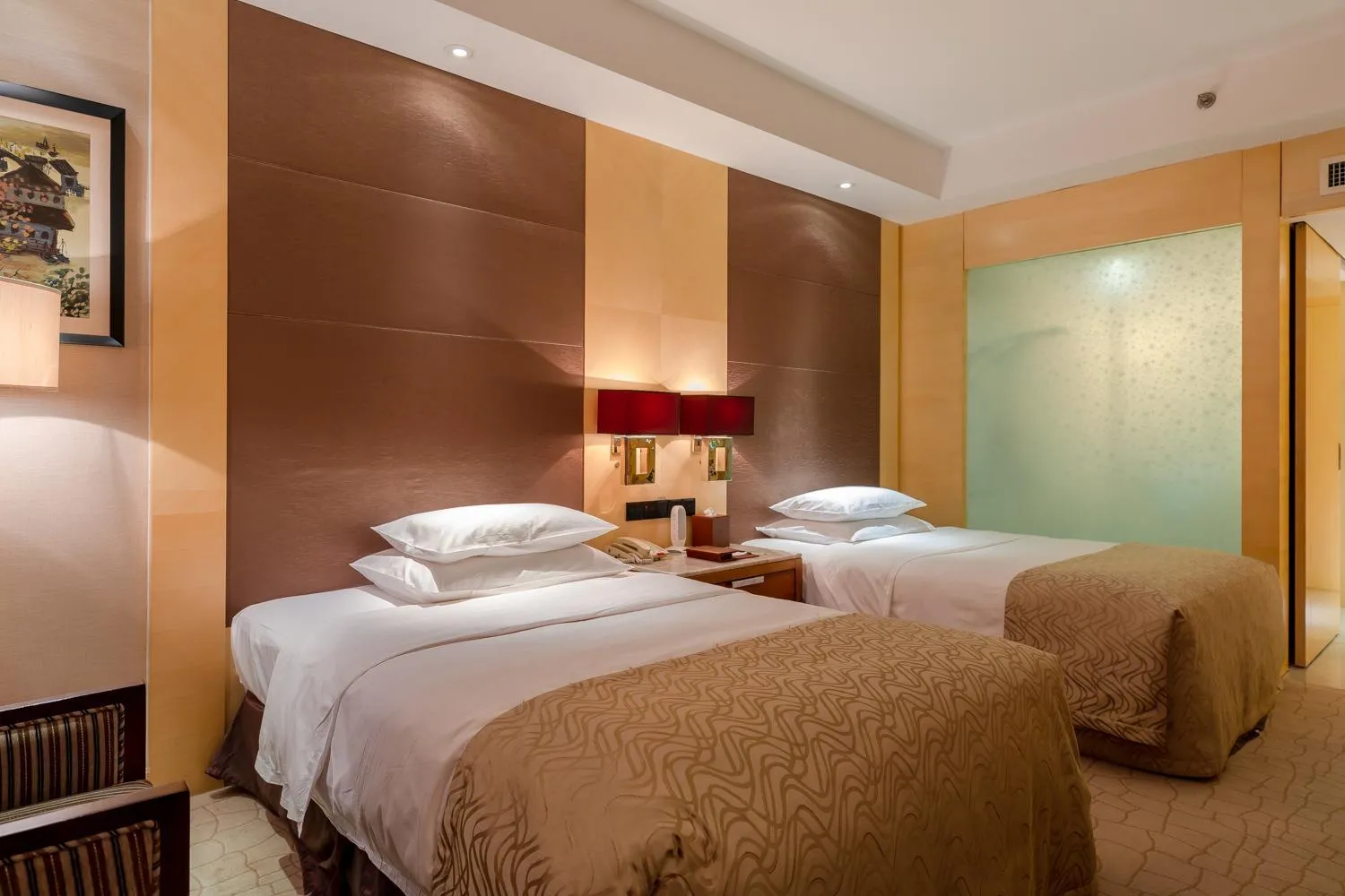 Bed in Zhejiang Hotel