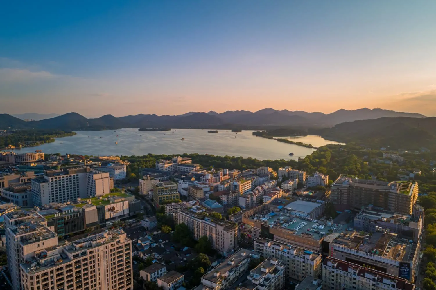 Bird's eye view in Zhejiang Hotel