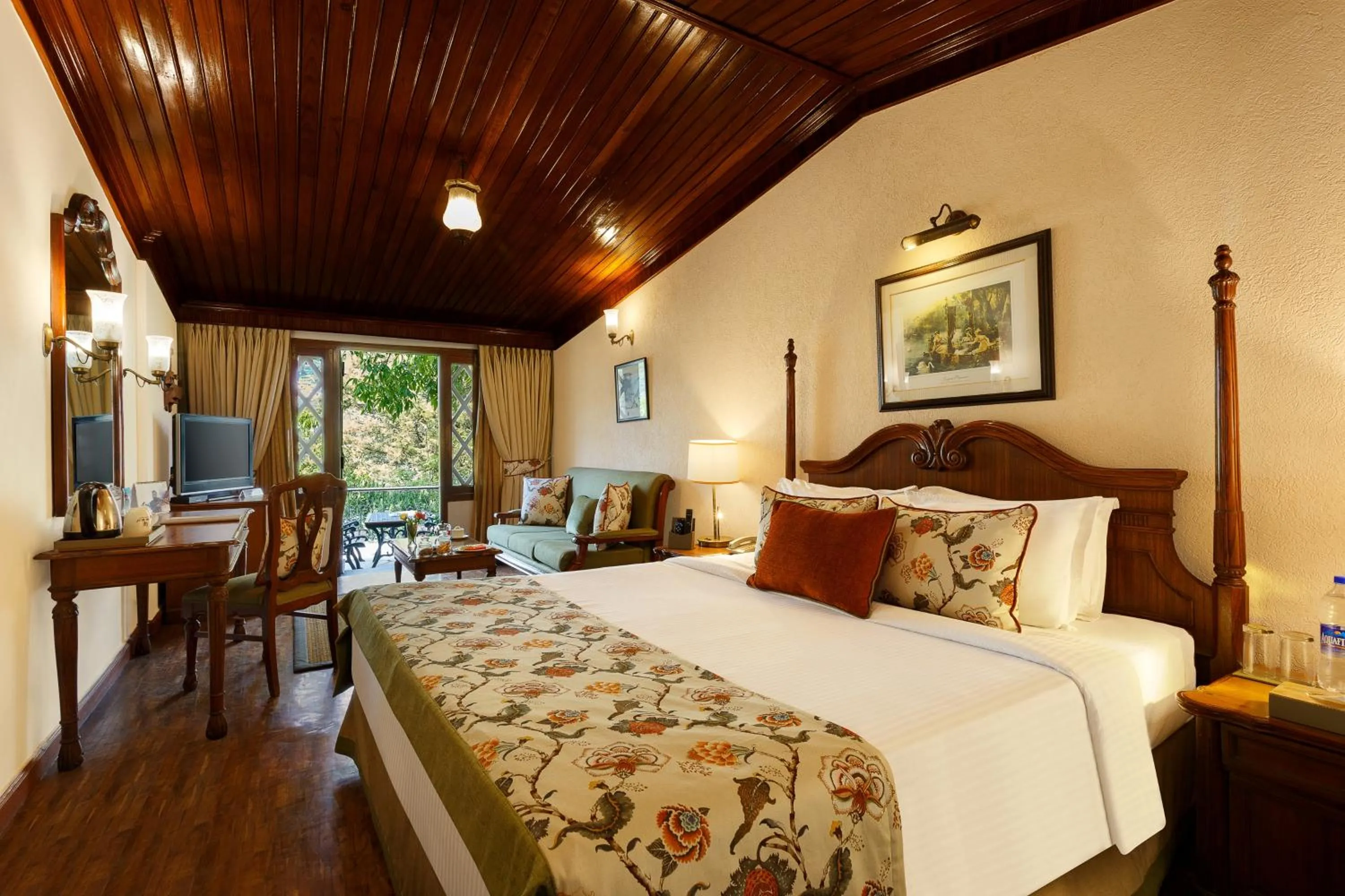 Photo of the whole room, Bed in The Naini Retreat, Nainital by Leisure Hotels
