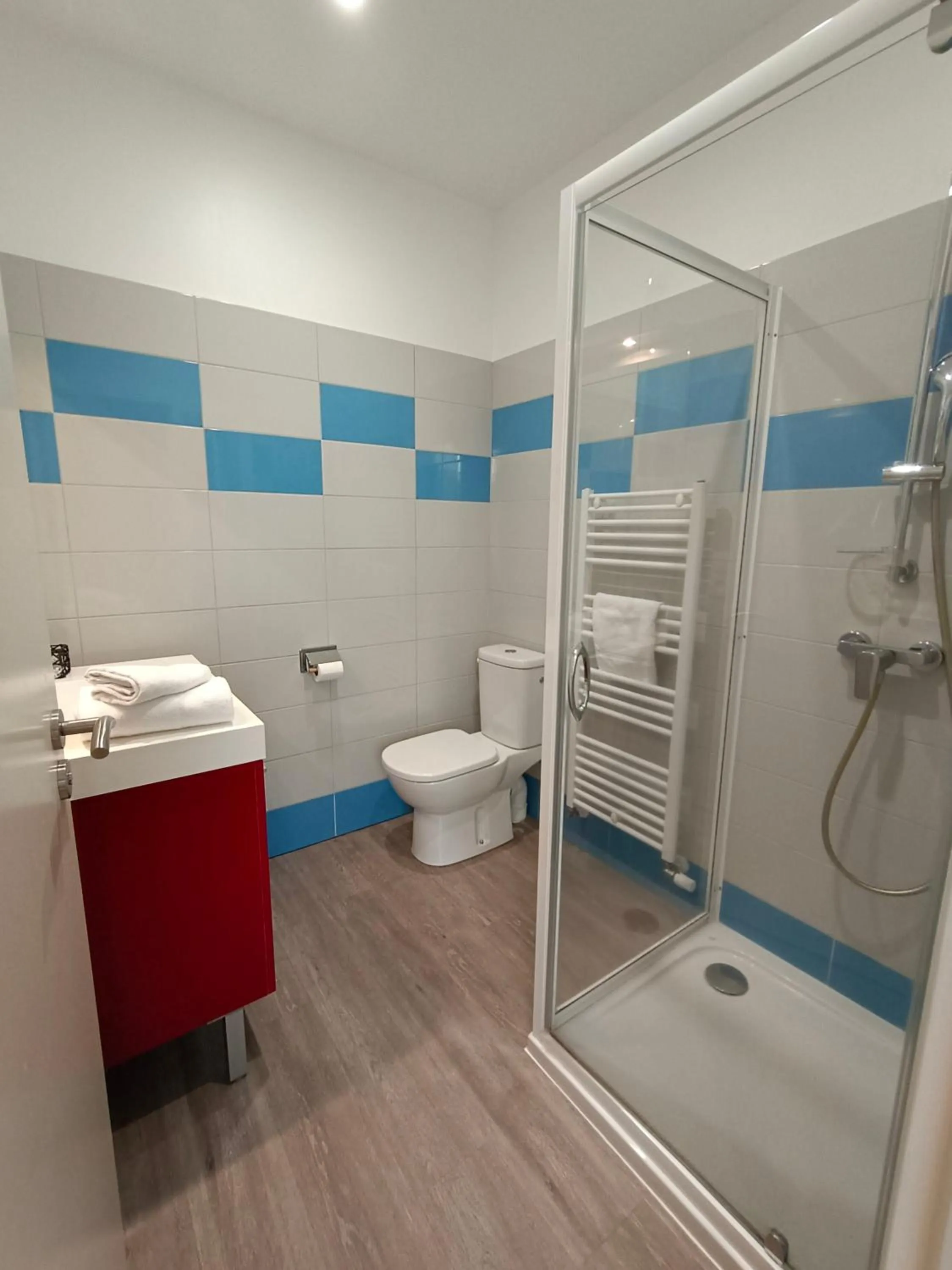 Shower in Appart'Hotel Parc Johan