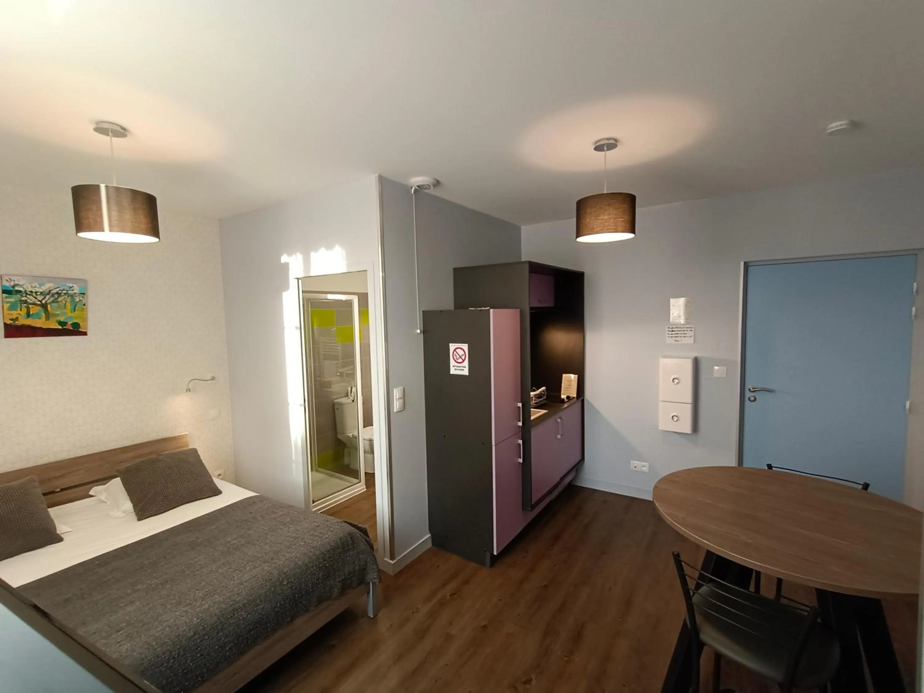 Bed in Appart'Hotel Parc Johan