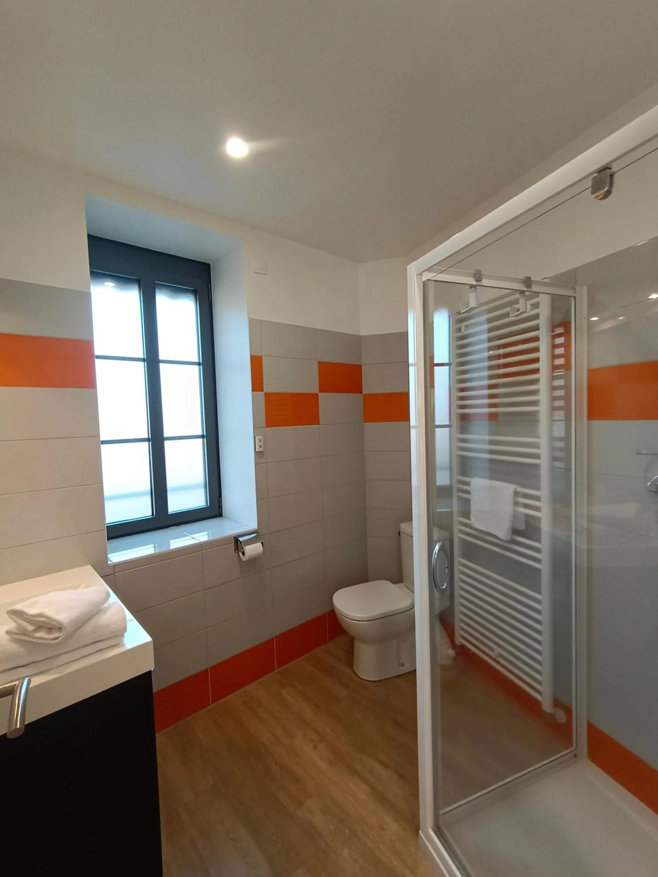 Shower in Appart'Hotel Parc Johan