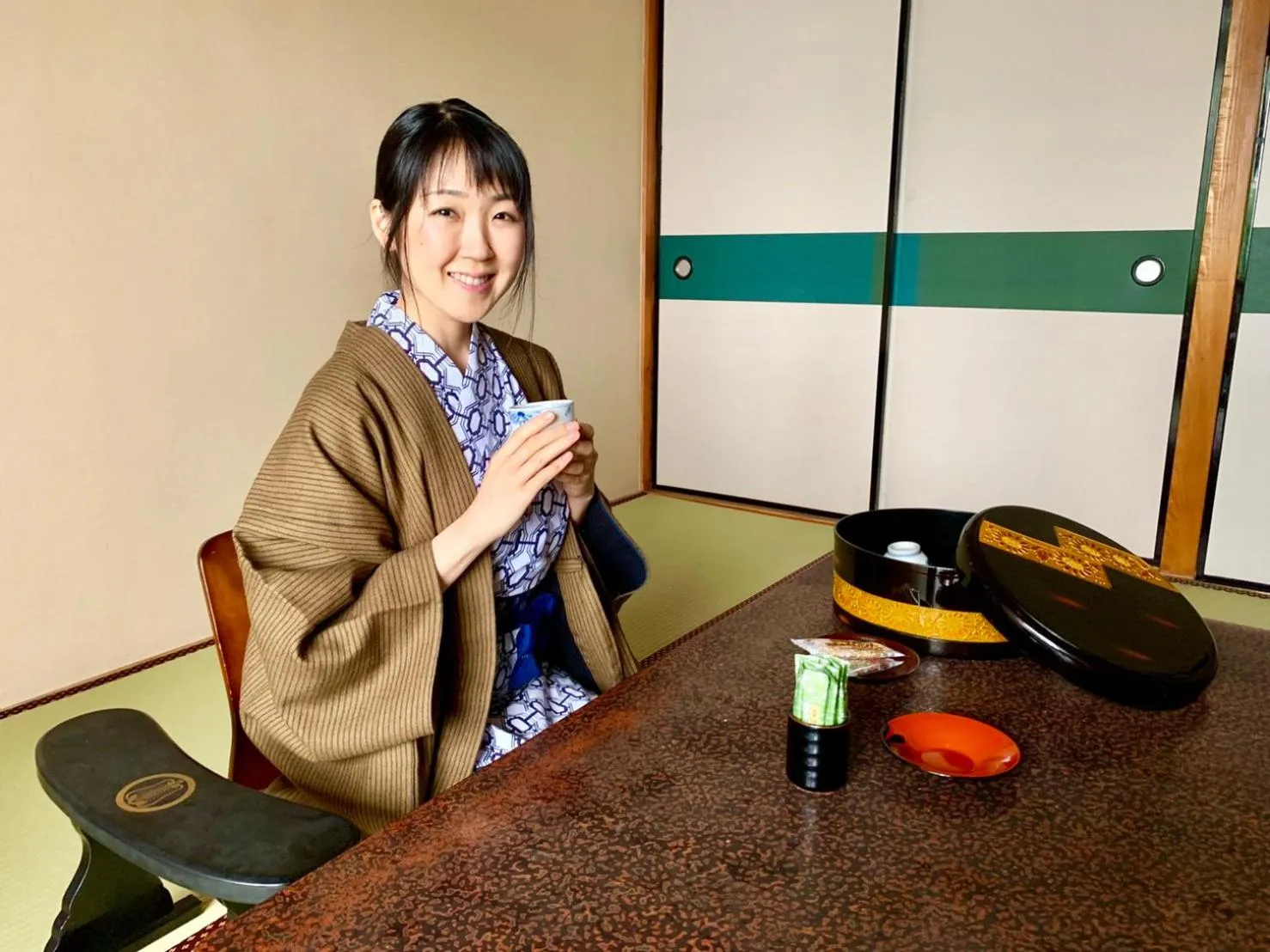 People in Kirishimaya Ryokan