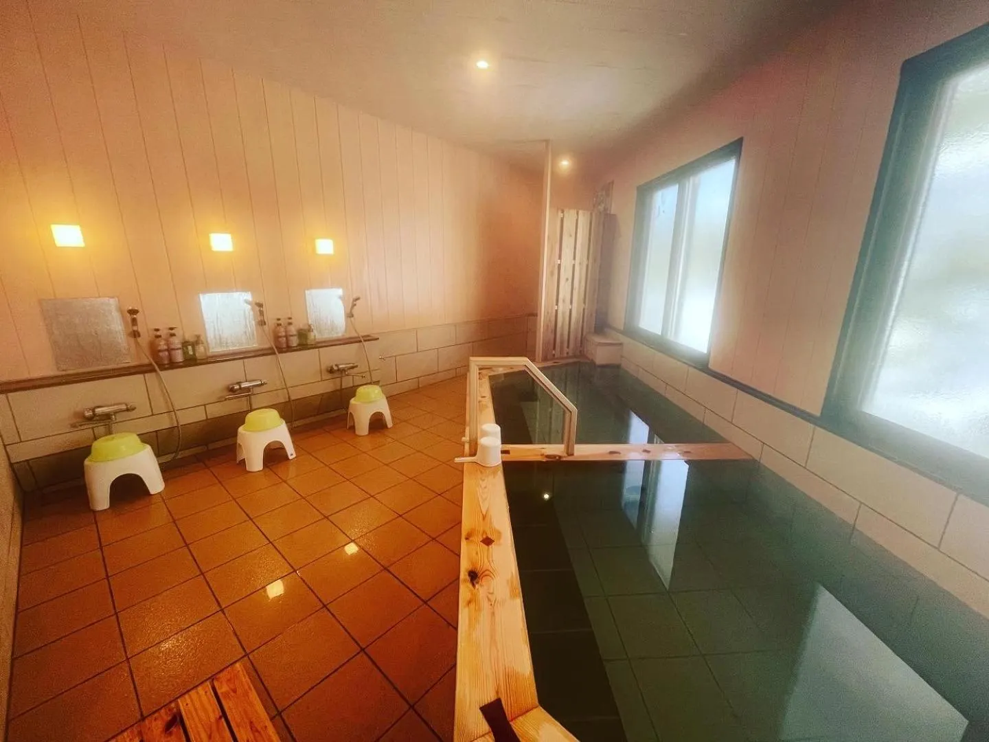 Hot Spring Bath in Kirishimaya Ryokan