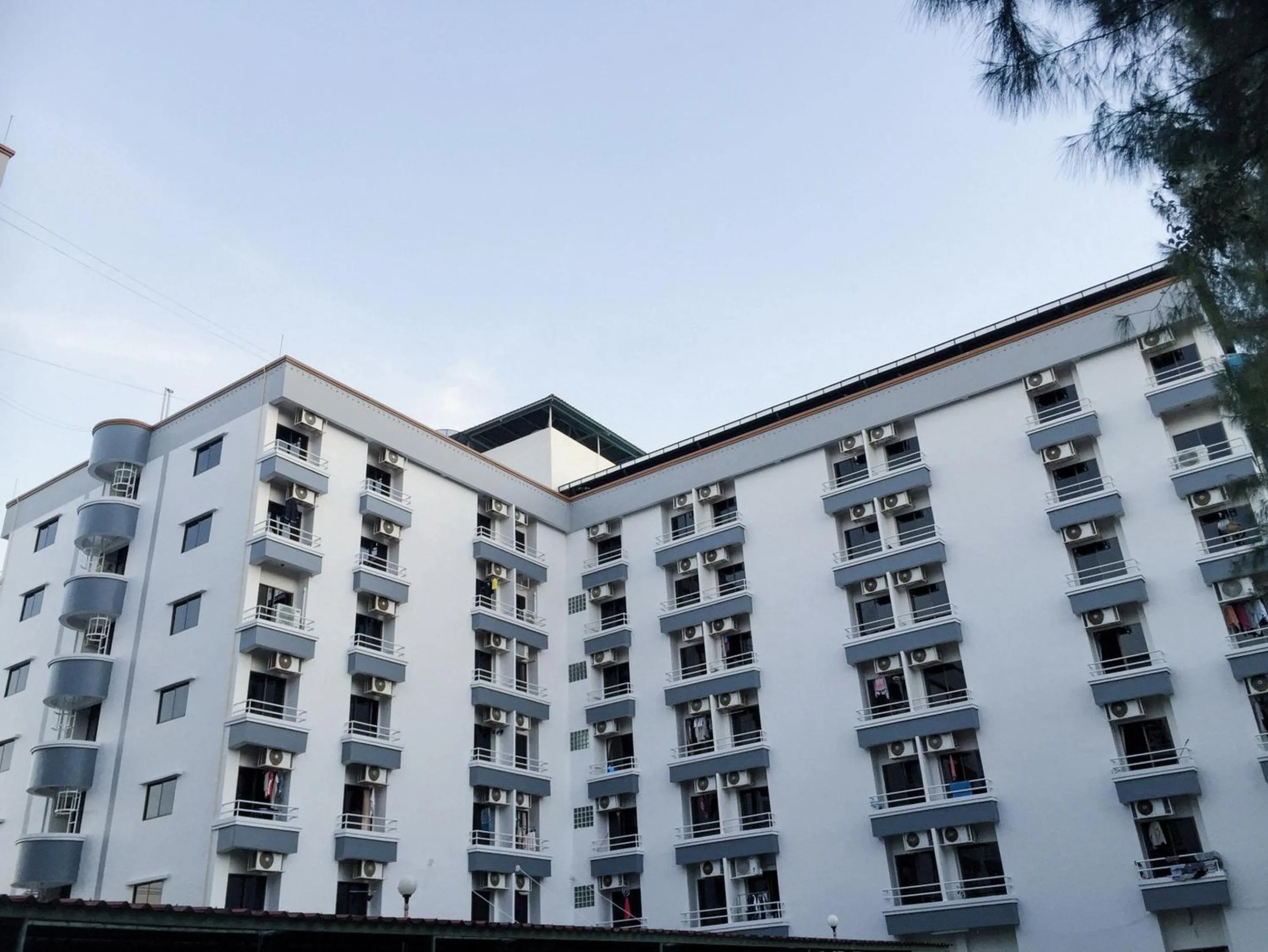 Balcony/Terrace in Wiangwalee Hotel