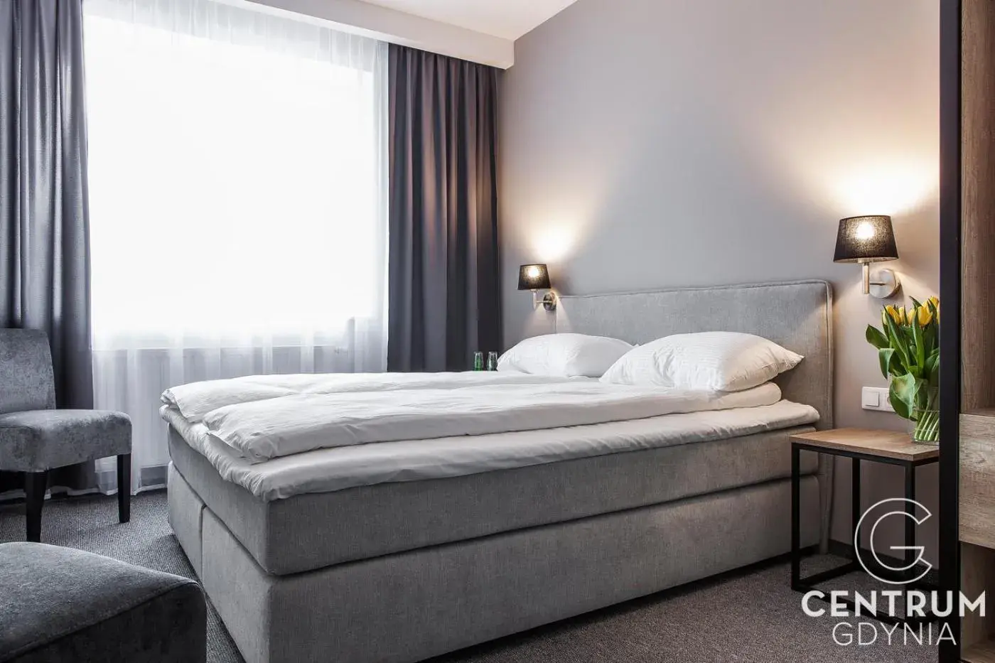 Large Twin Room in Gdynia Centrum Large Twin Room in Gdynia Centrum