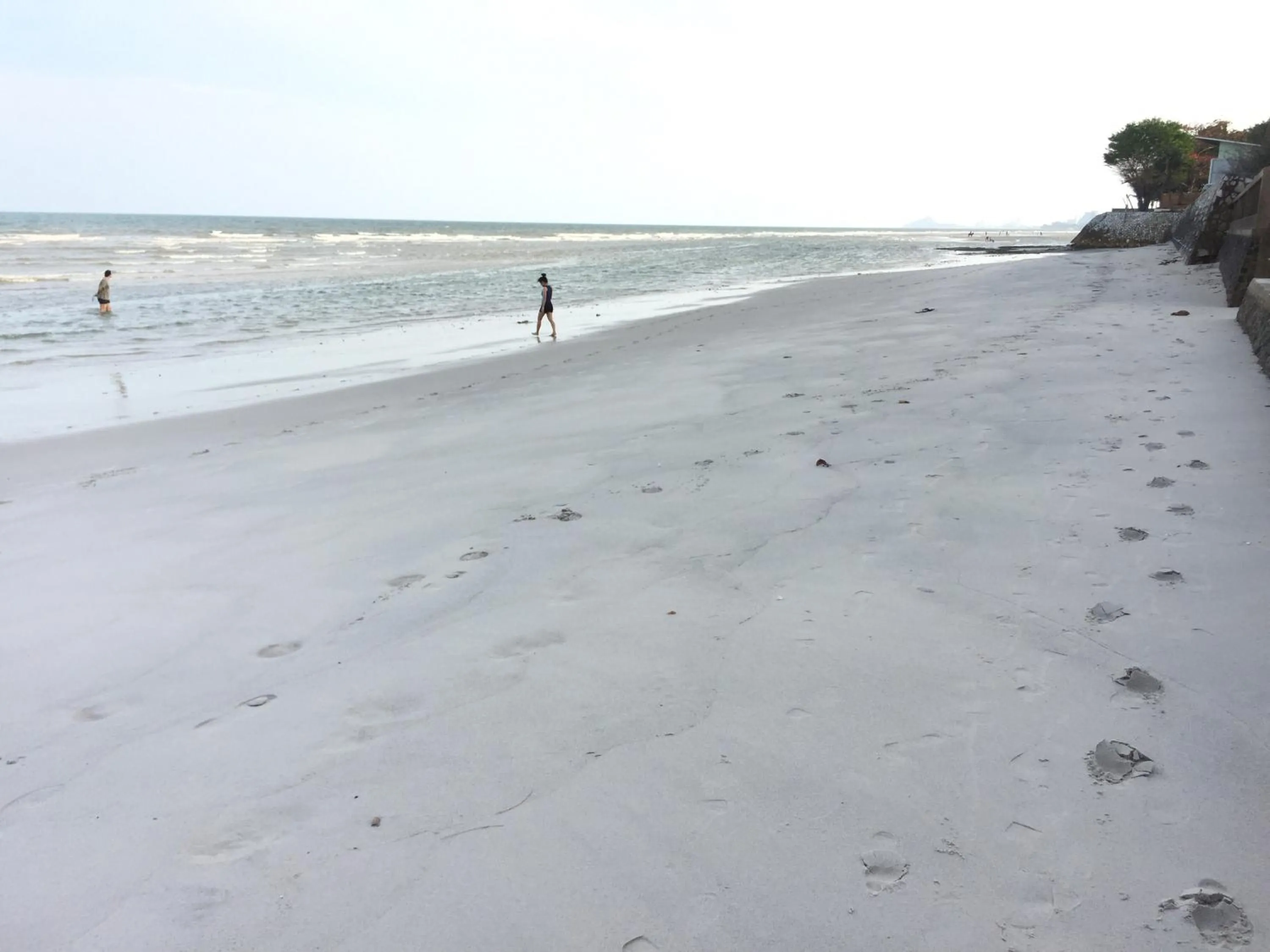 Beach in The Trust Condo Huahin by Petcharat