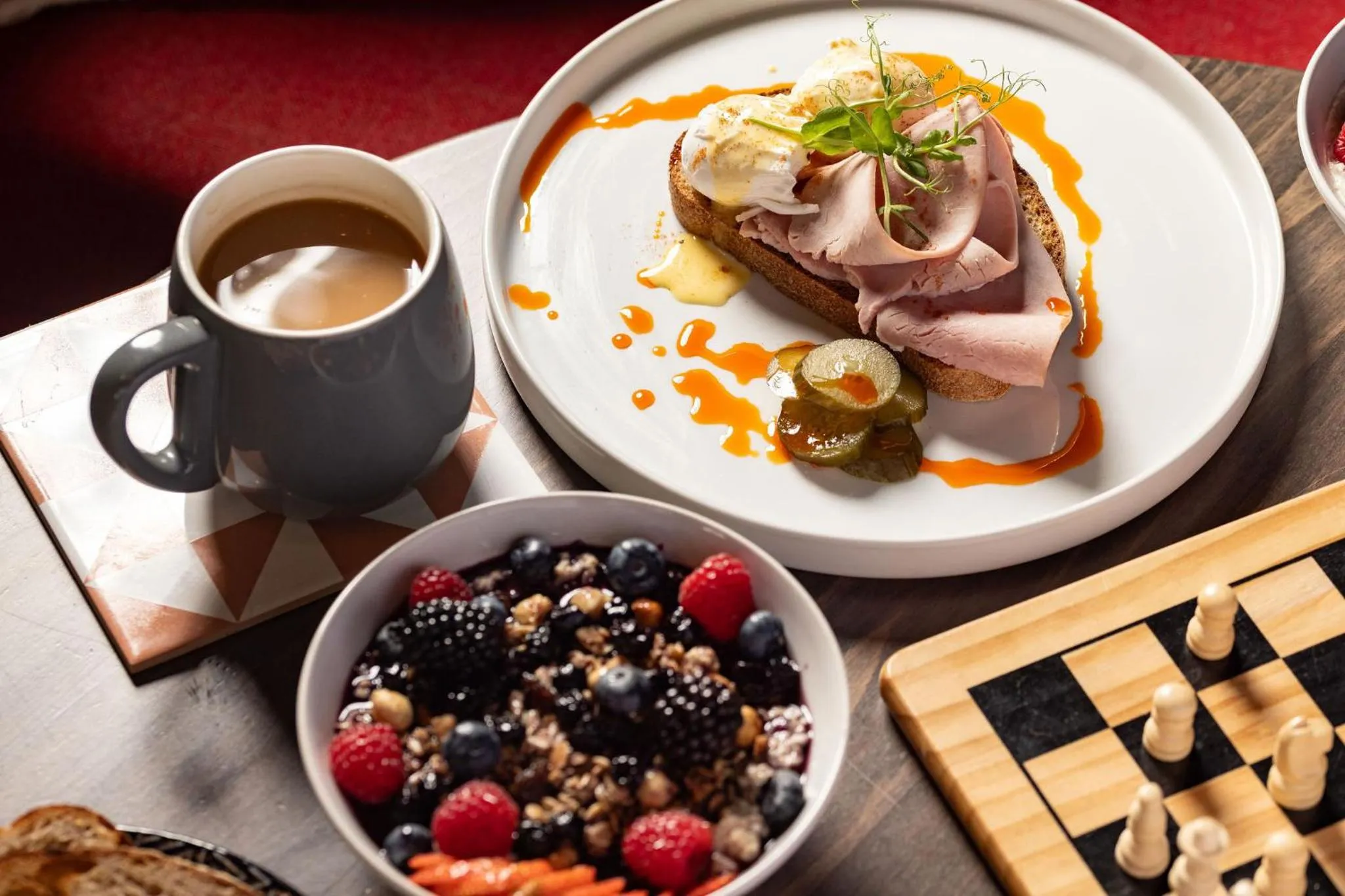 Breakfast in room2 Southampton Hometel