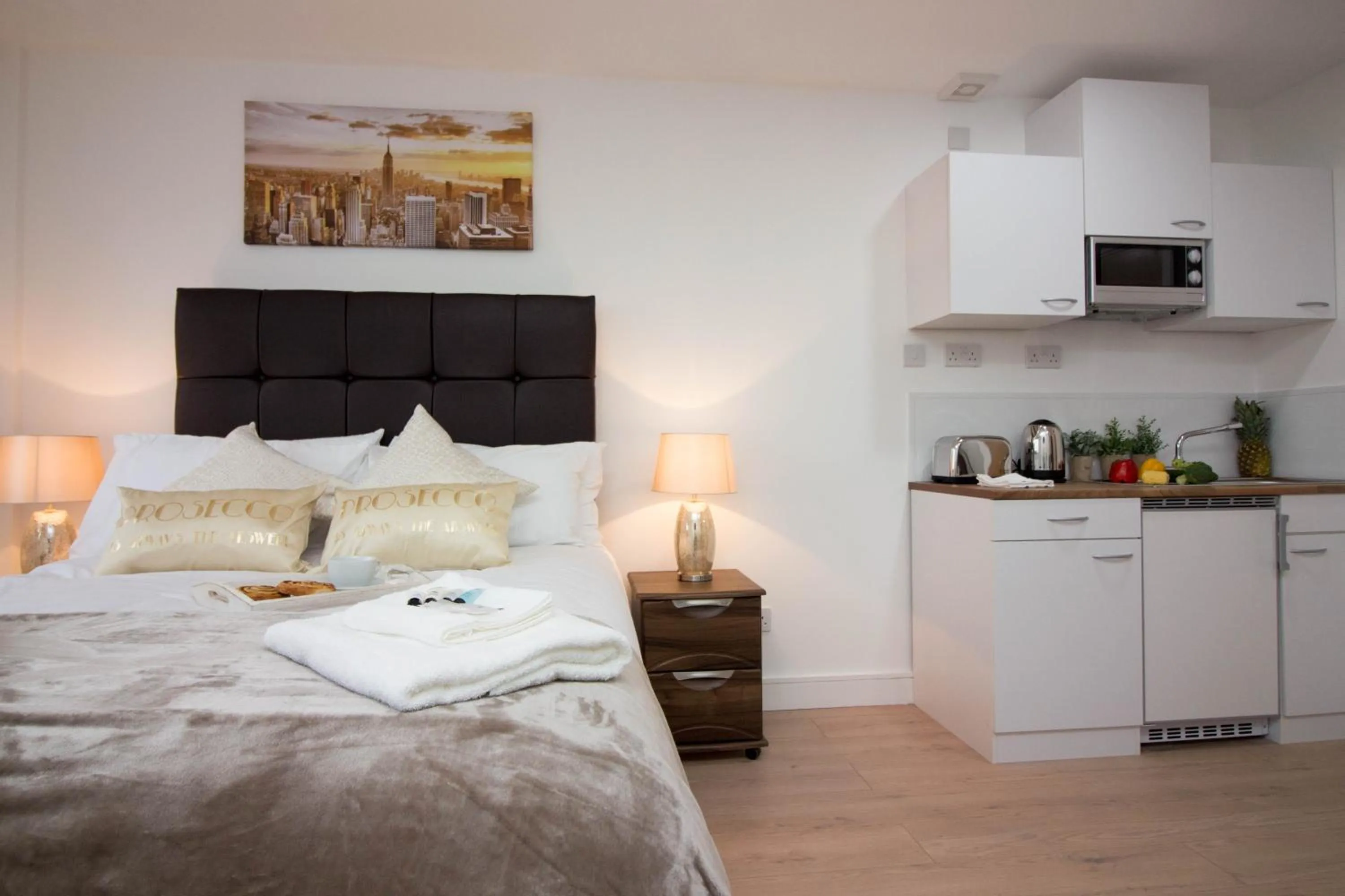 Bed in Trafalgar House