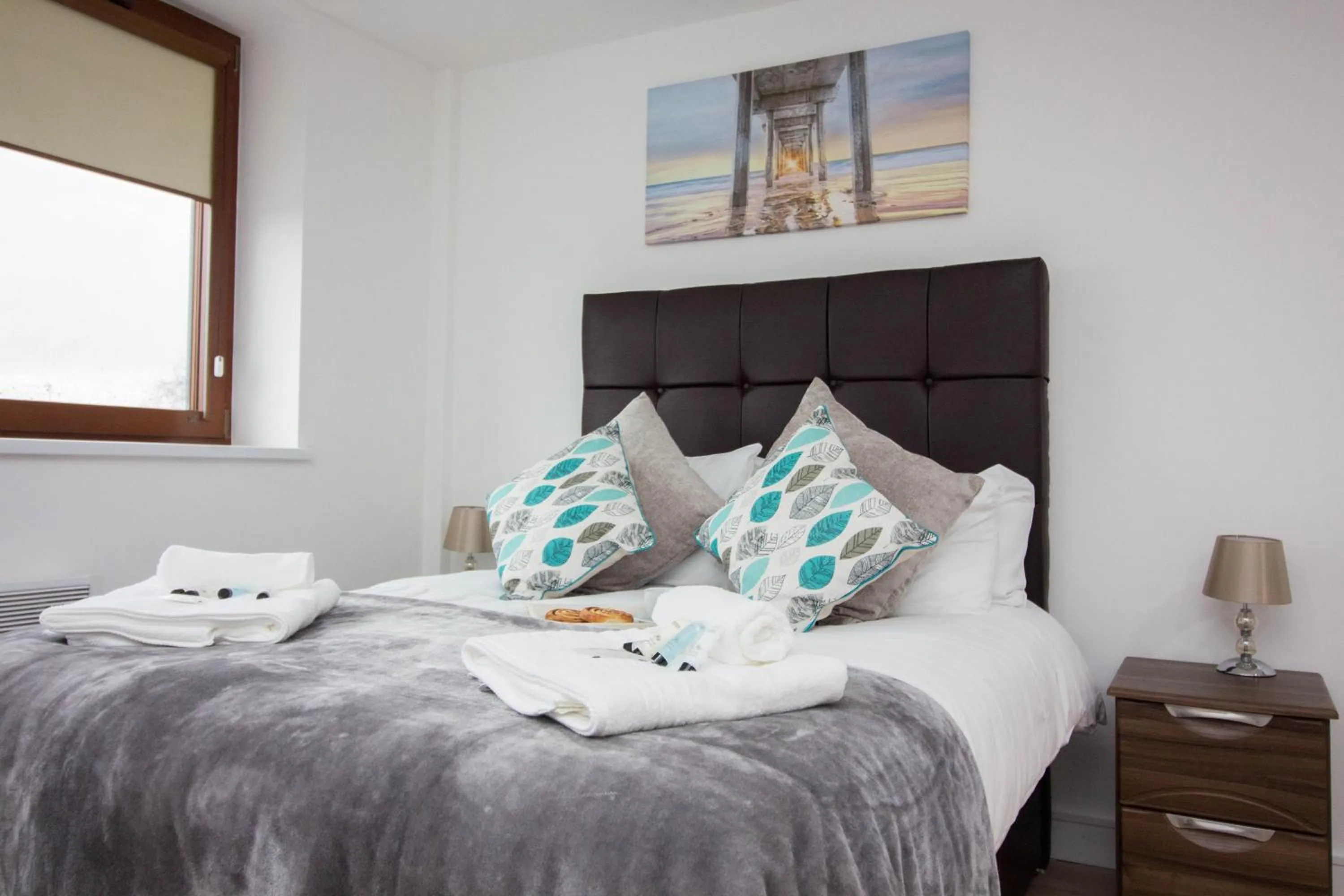 Bed in Trafalgar House