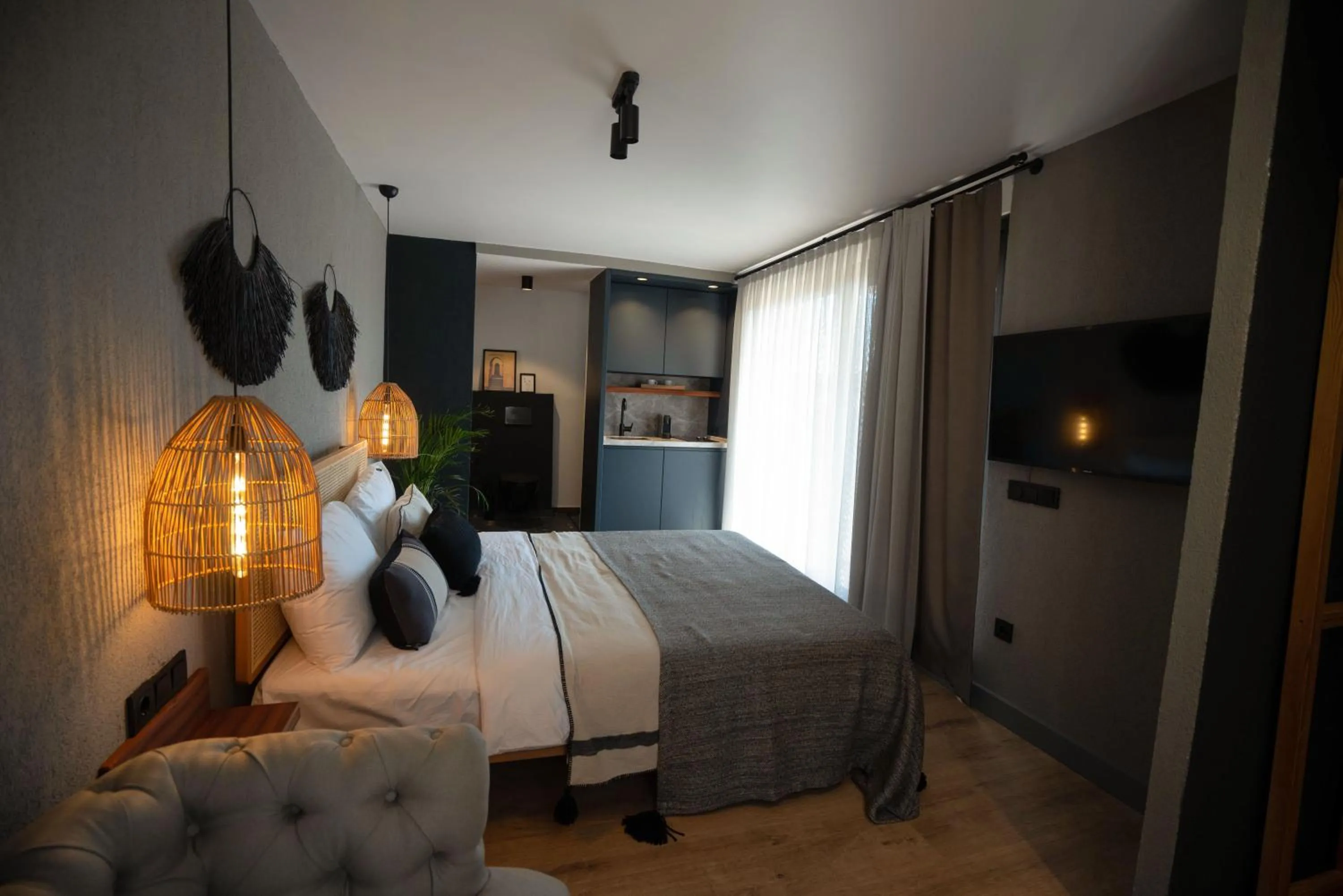 TV and multimedia, Bed in Alp Suites Pinehill