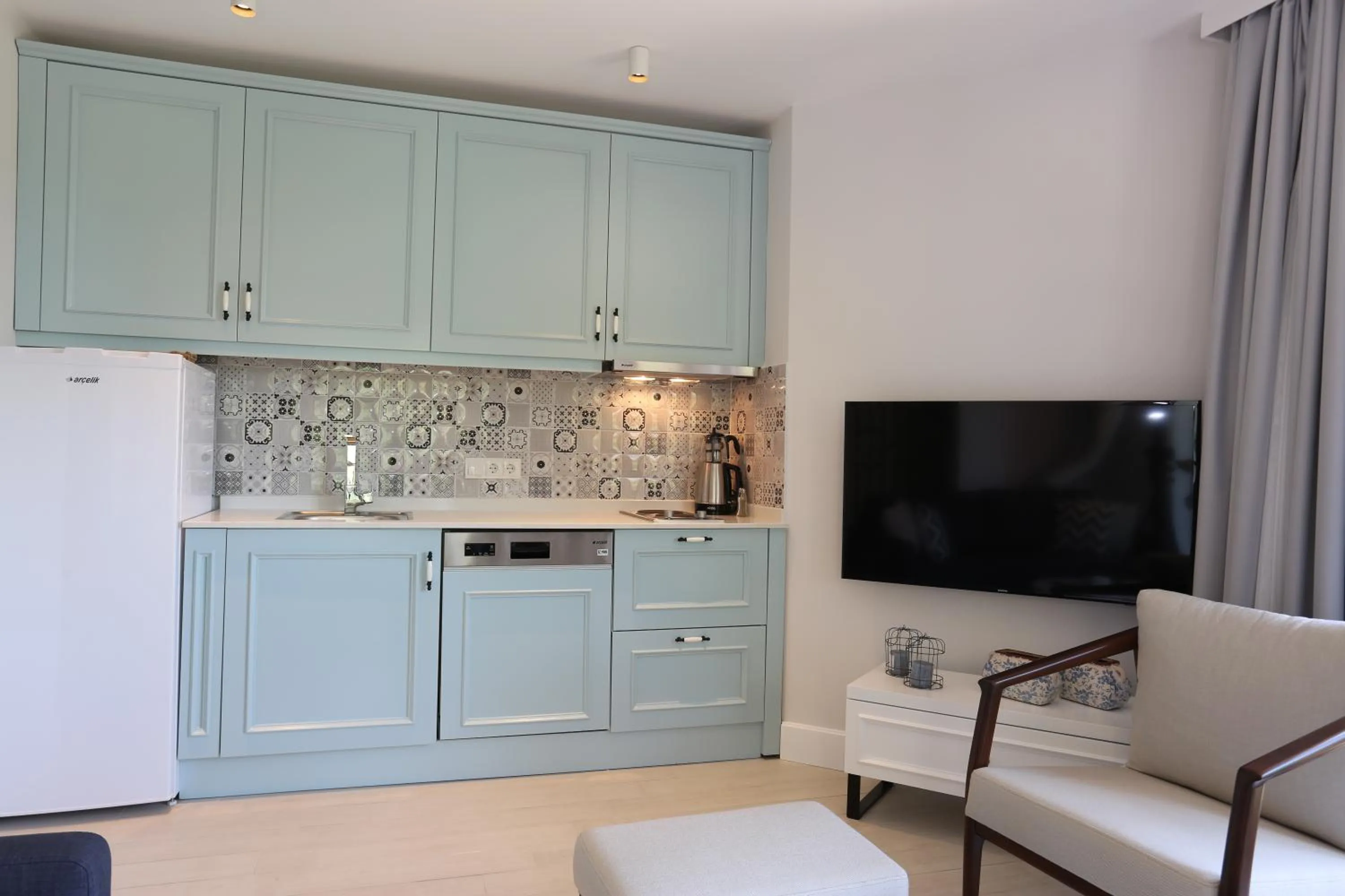 Kitchen or kitchenette in Alp Suites Pinehill