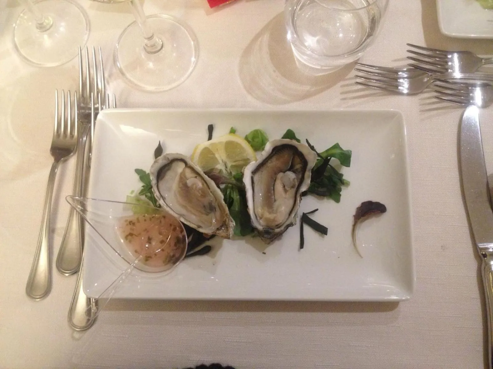 Food close-up in Hotel St. Michael