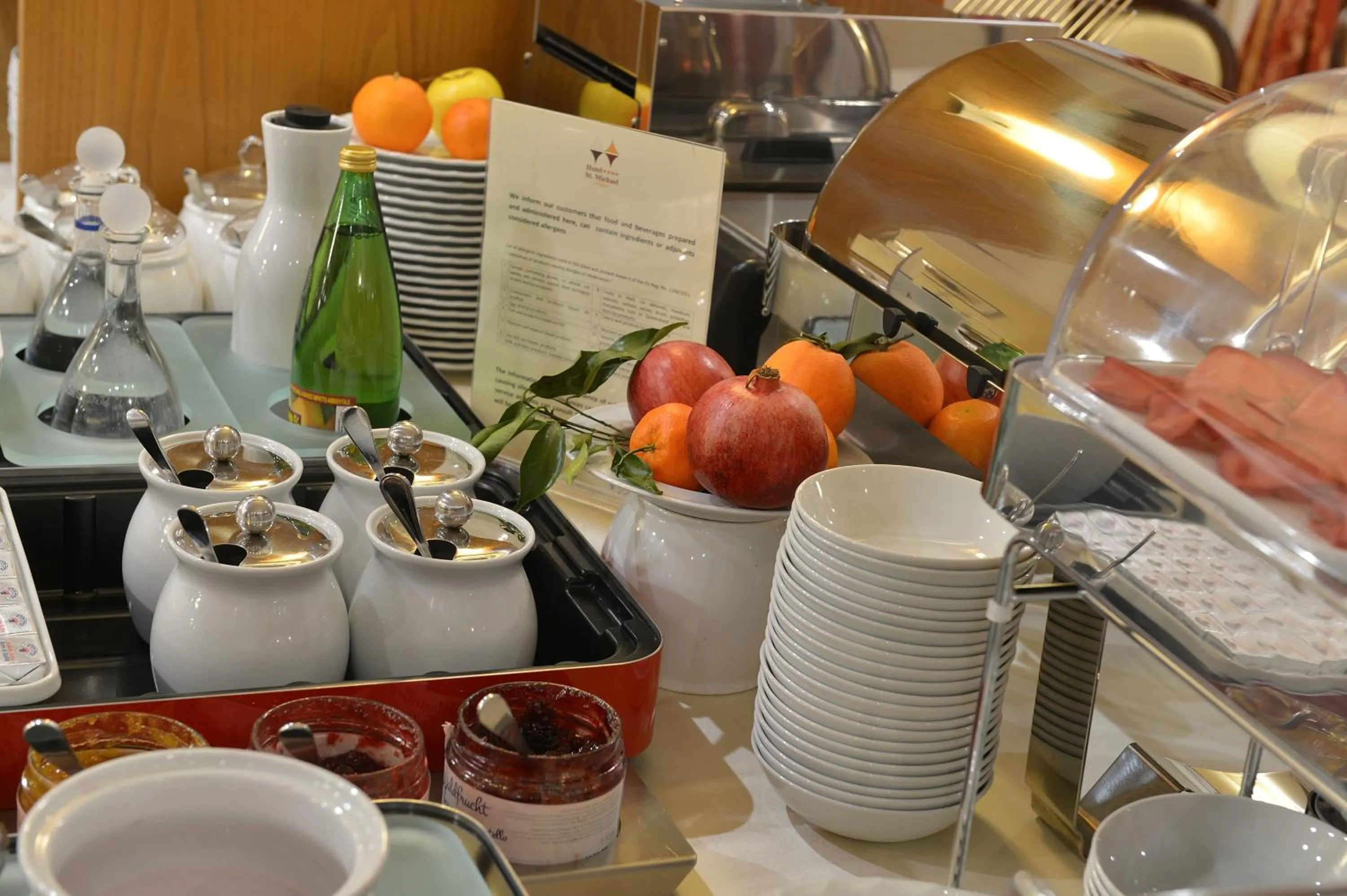 Buffet breakfast in Hotel St. Michael