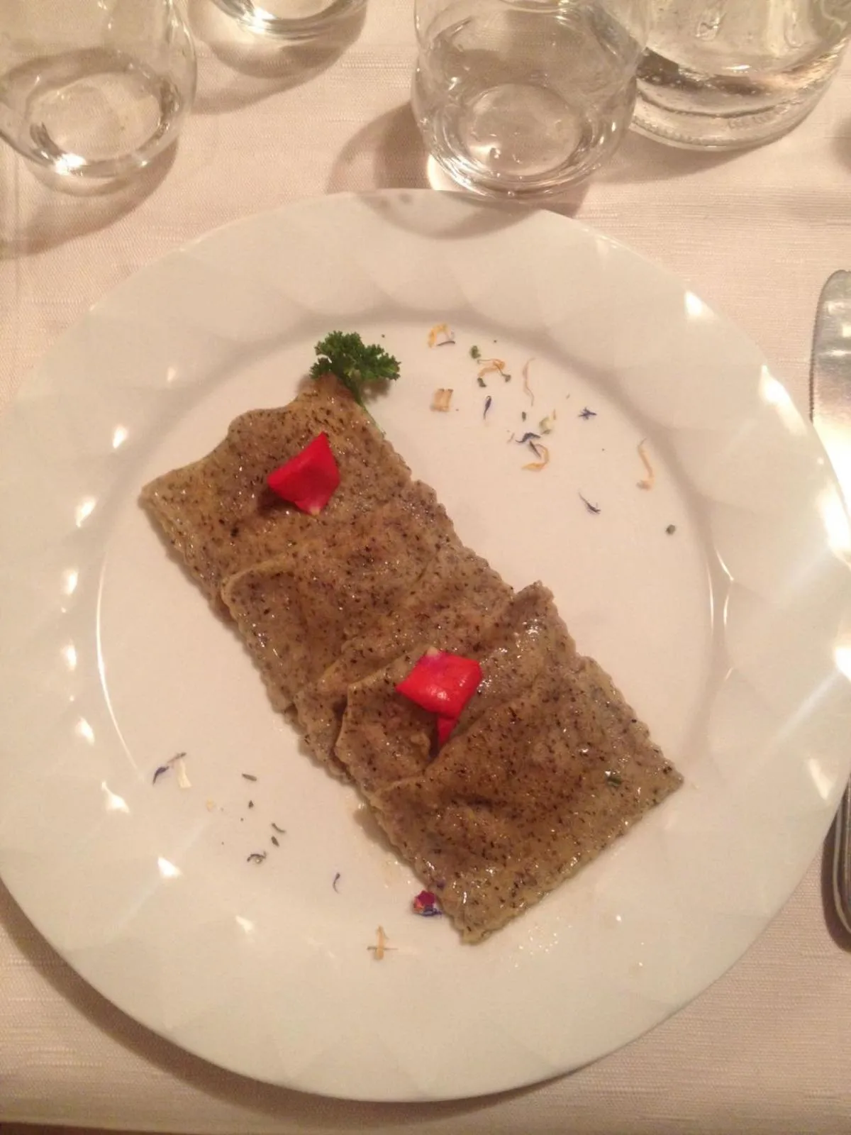 Food close-up in Hotel St. Michael