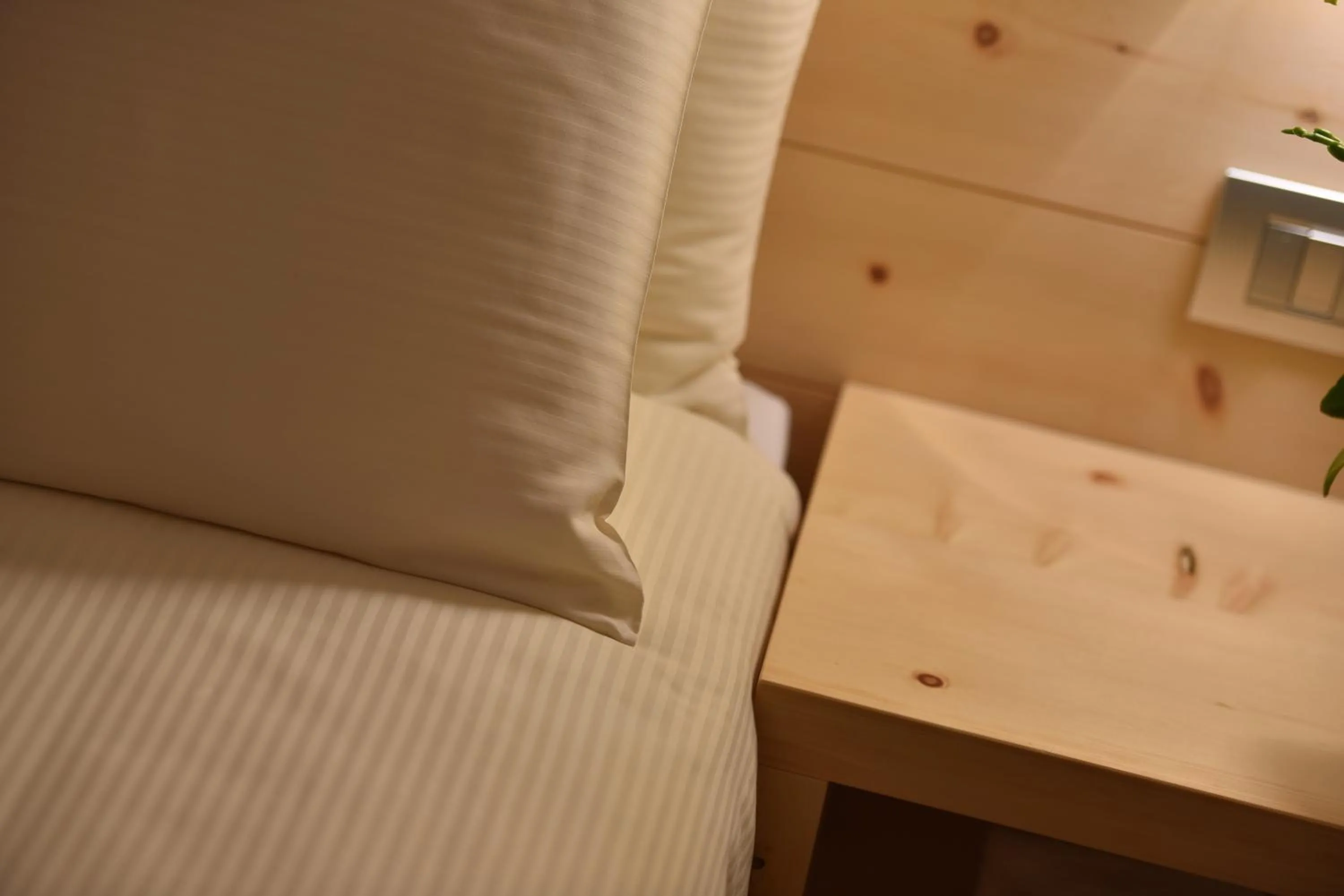 Decorative detail, Bed in Hotel St. Michael