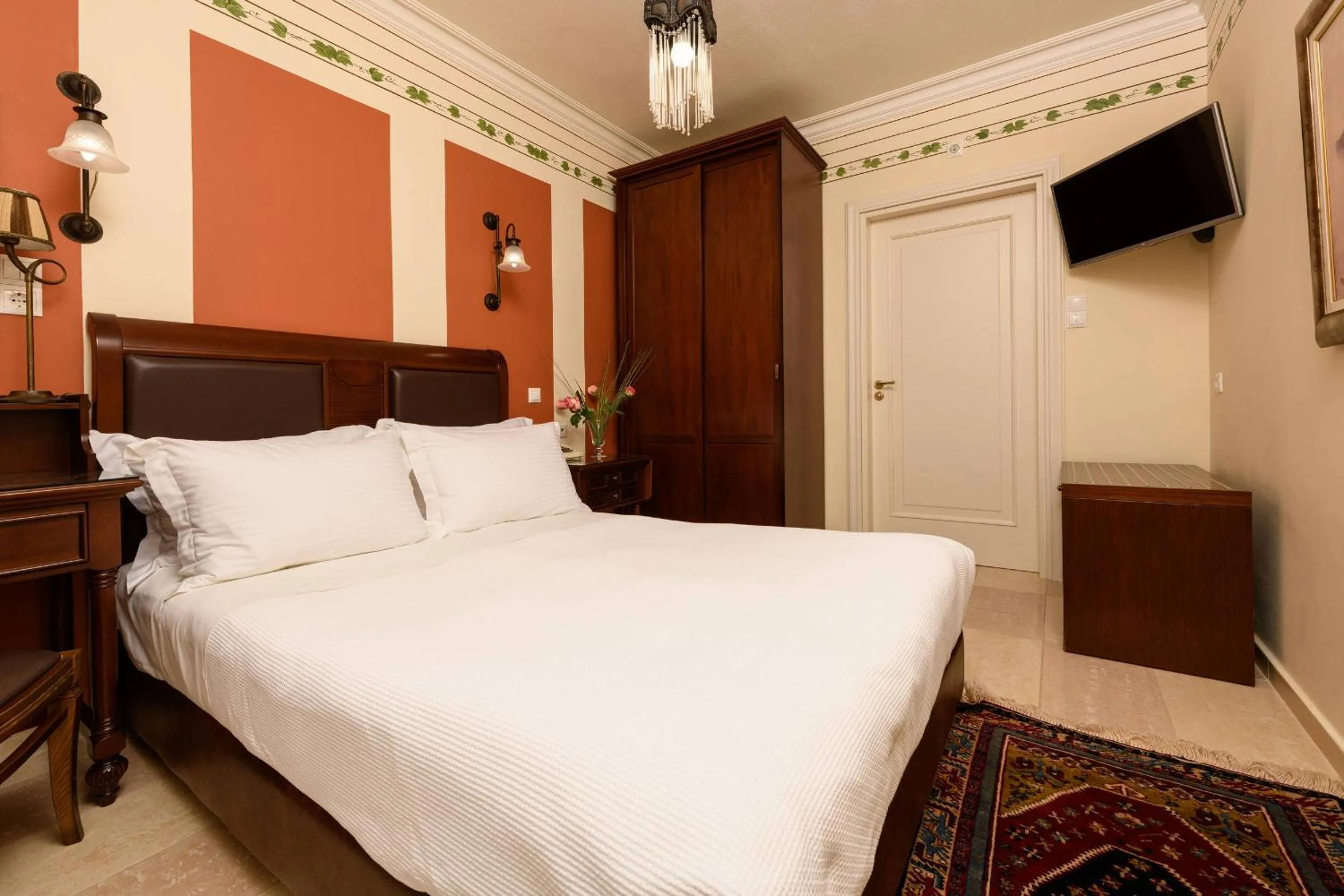 Bed in Enavlion Hotel