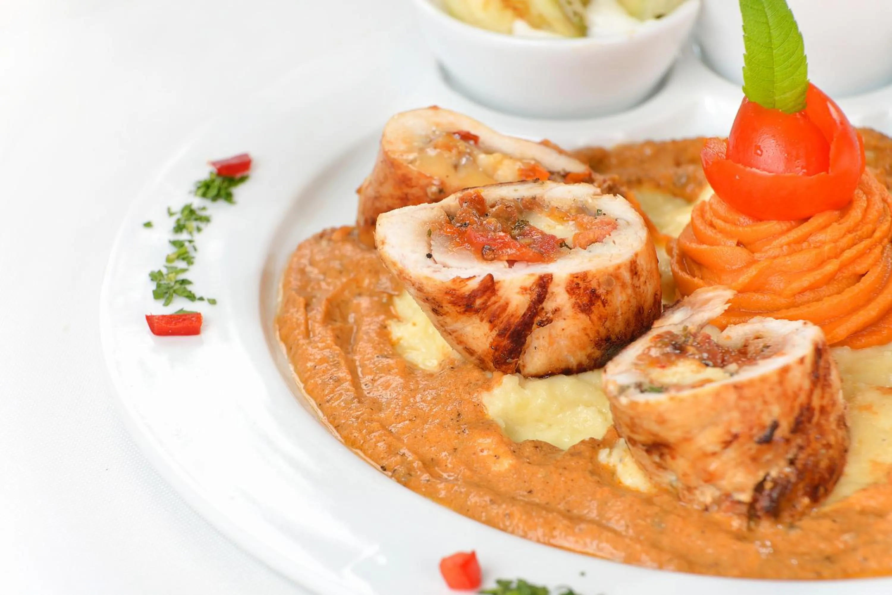 Food close-up in Enavlion Hotel