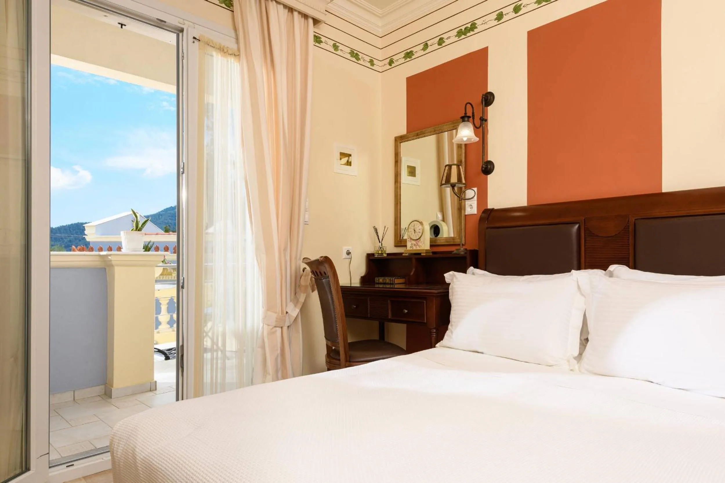 Bed in Enavlion Hotel