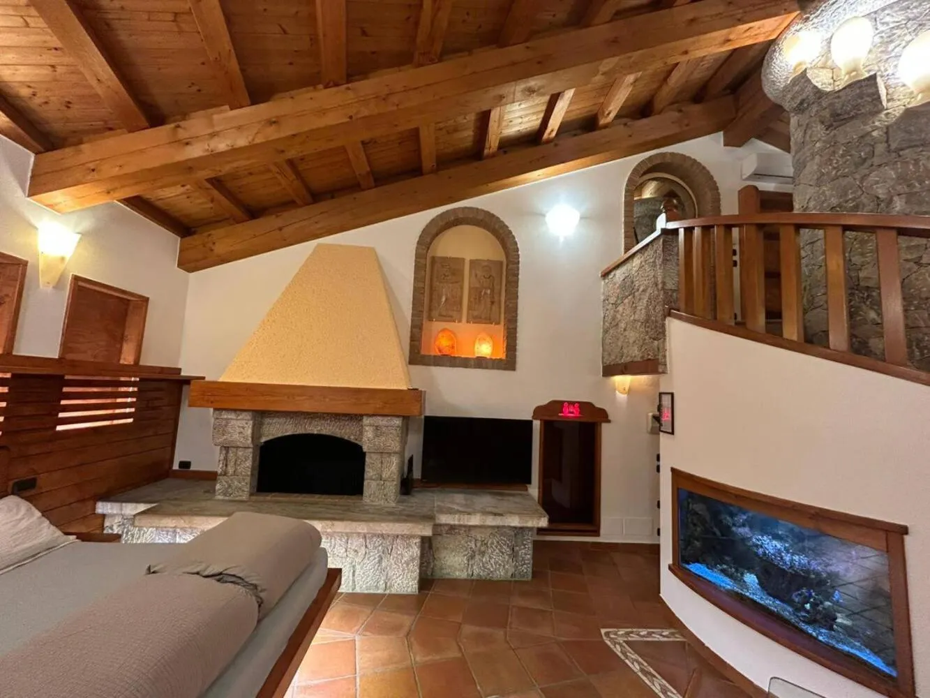 Living room in Resort San Pellegrino Terme