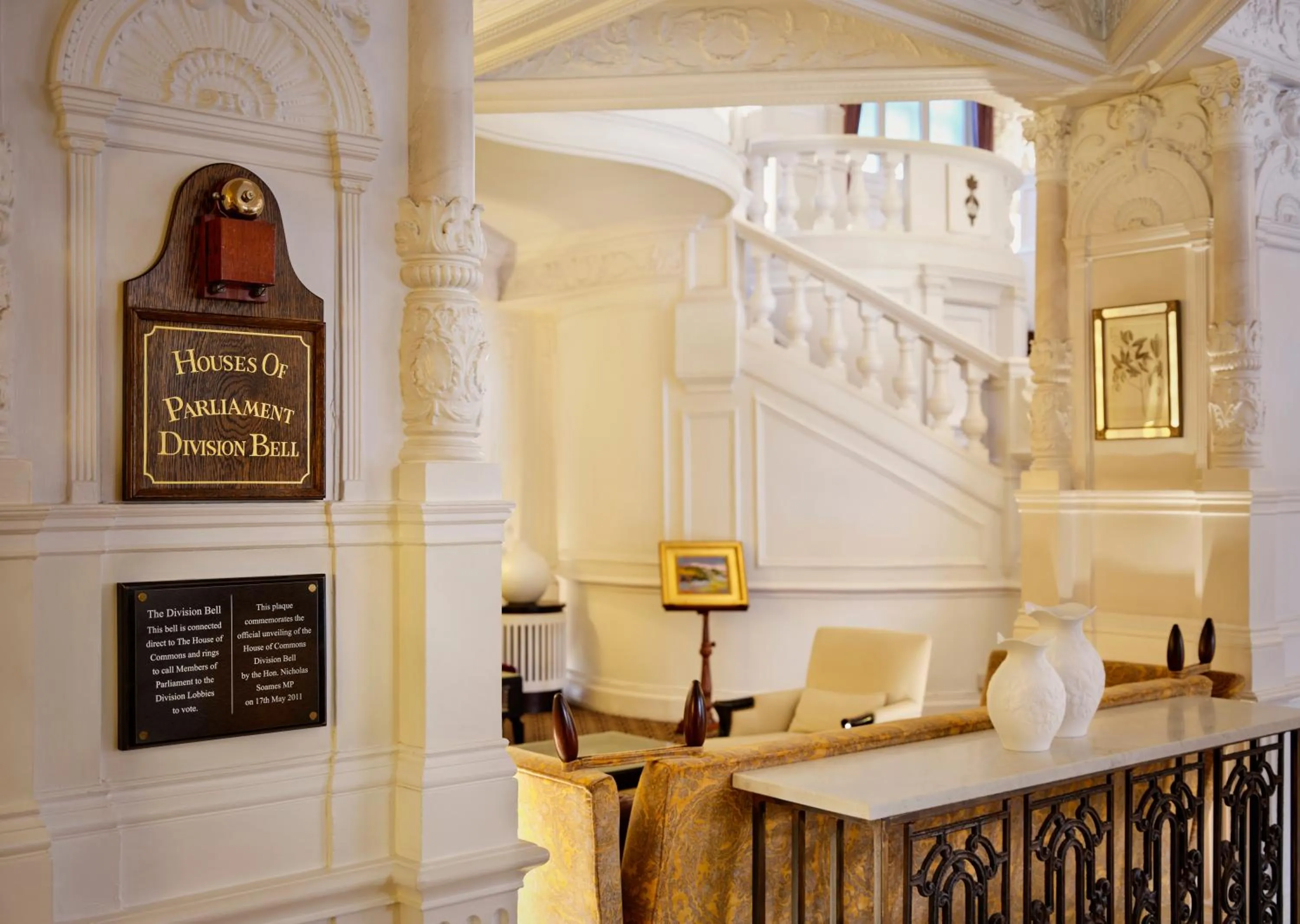 Lobby or reception in St. Ermin's Hotel, Autograph Collection