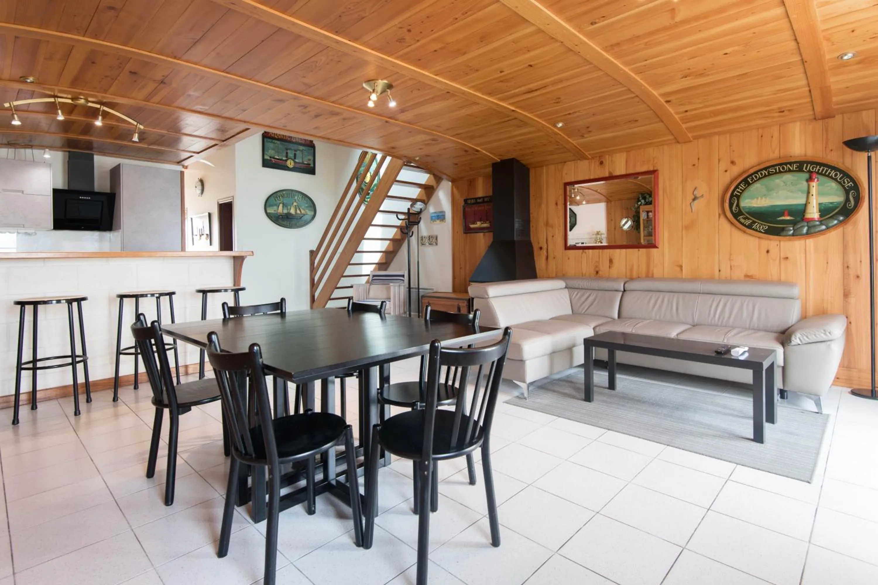 Living room in Maison Trémiere