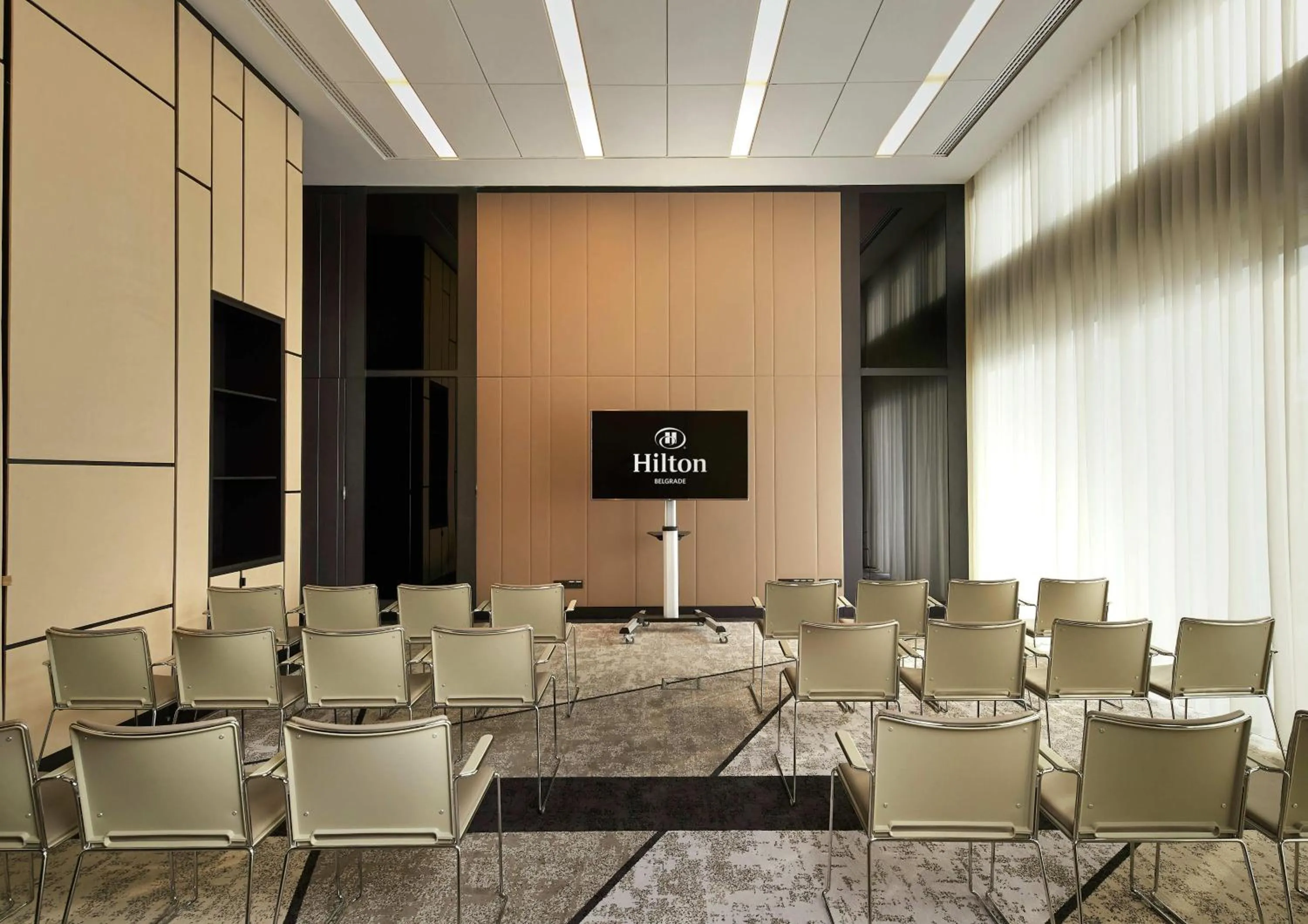 Meeting/conference room in Hilton Belgrade