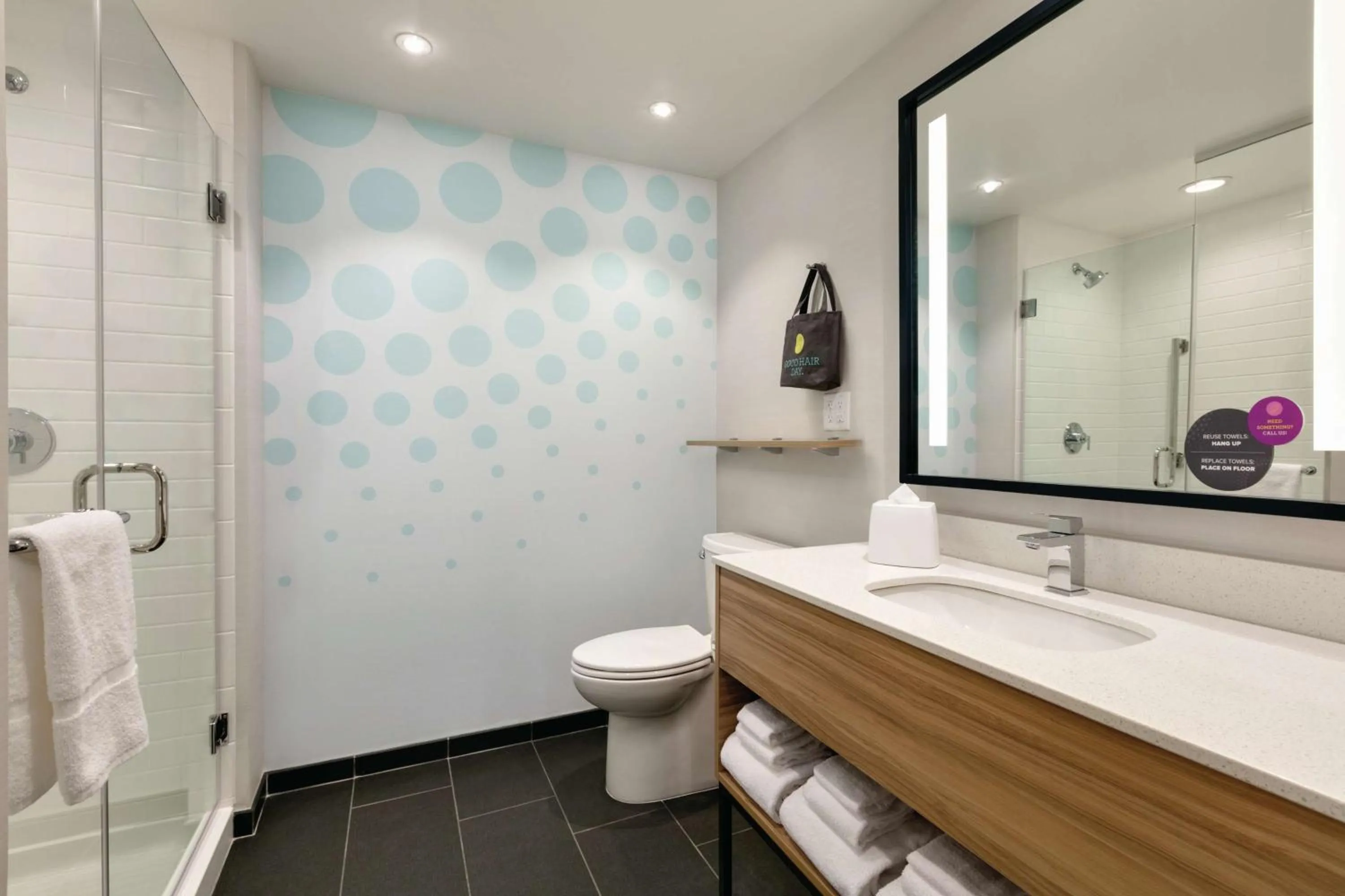 Bathroom in Tru By Hilton Charlotte Ayrsley