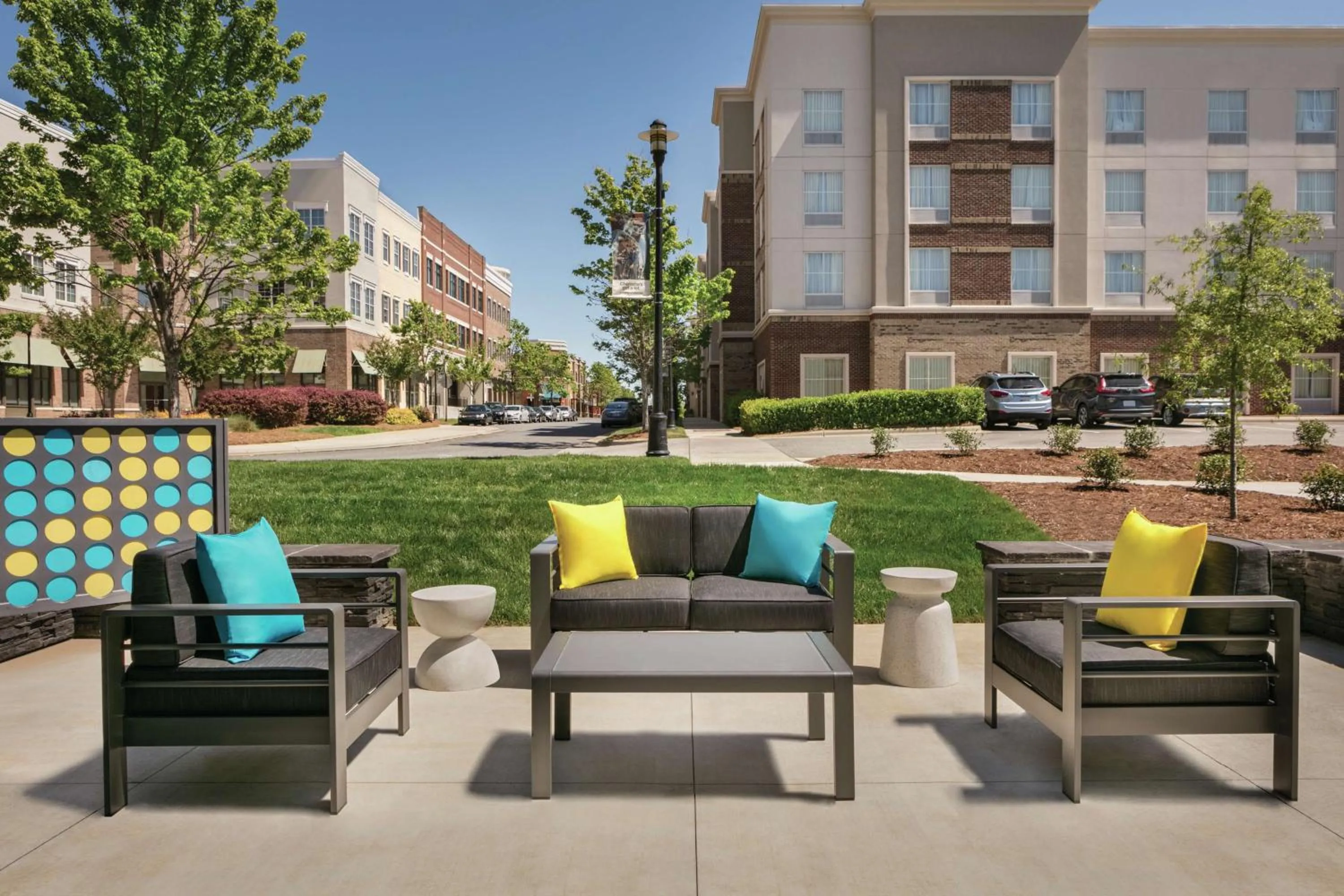 Patio in Tru By Hilton Charlotte Ayrsley