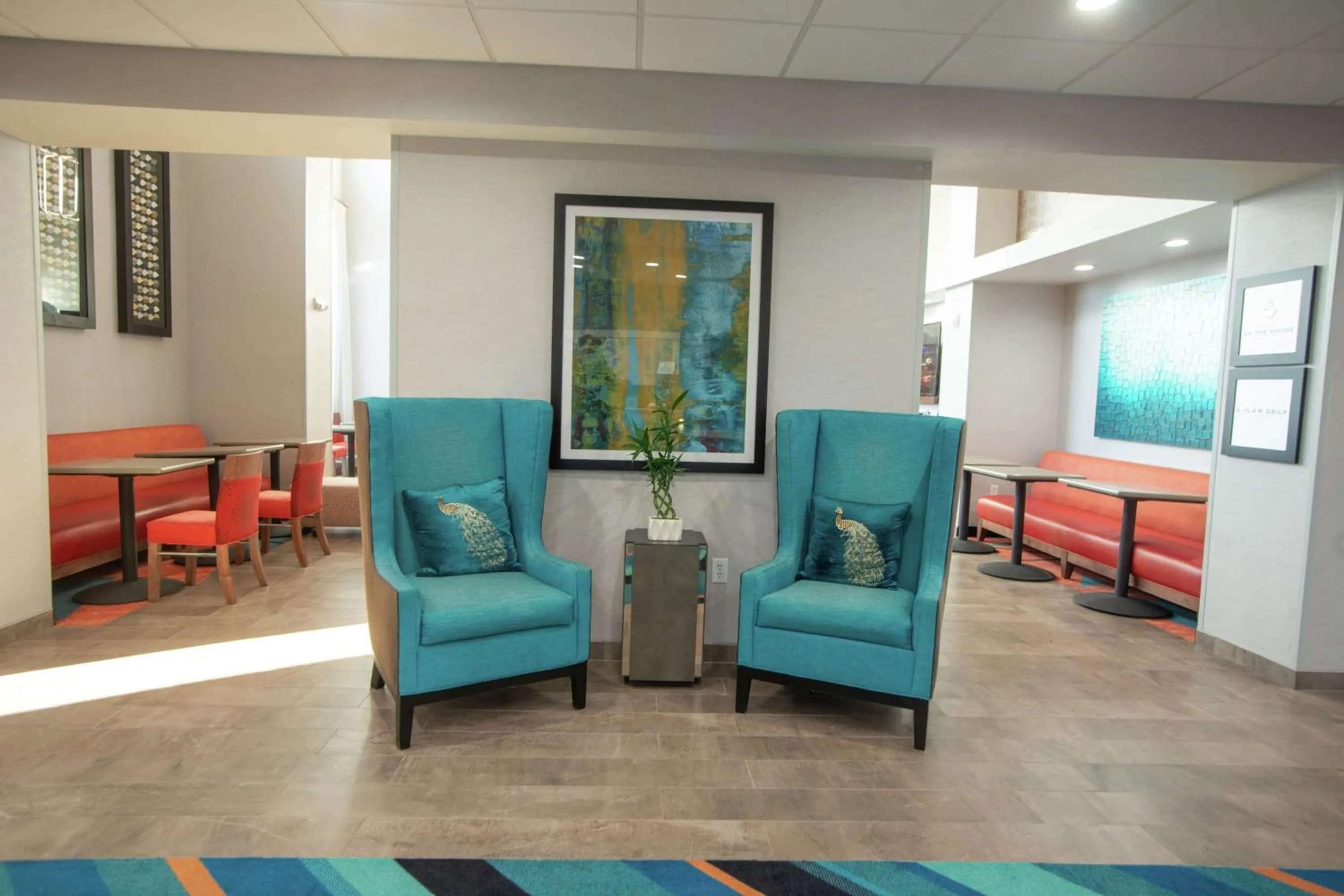 Lobby or reception in Hampton Inn & Suites Oklahoma City/Quail Springs