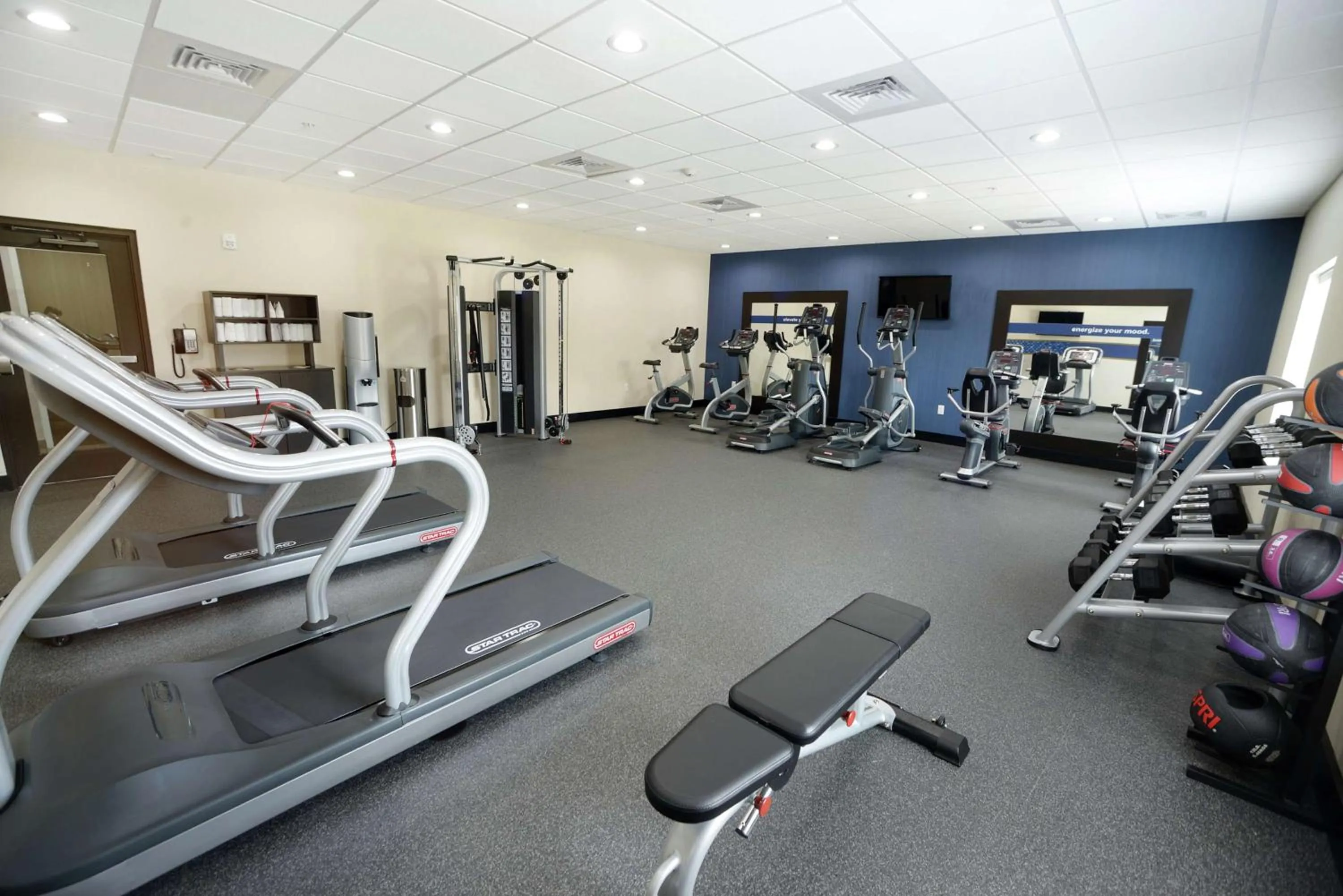 Fitness centre/facilities in Hampton Inn & Suites Oklahoma City/Quail Springs