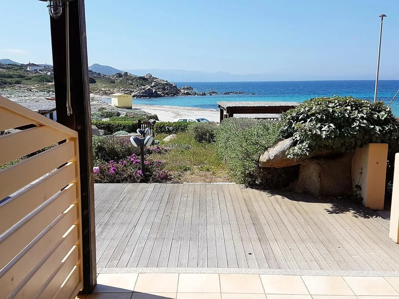 Patio in B&B Mistral