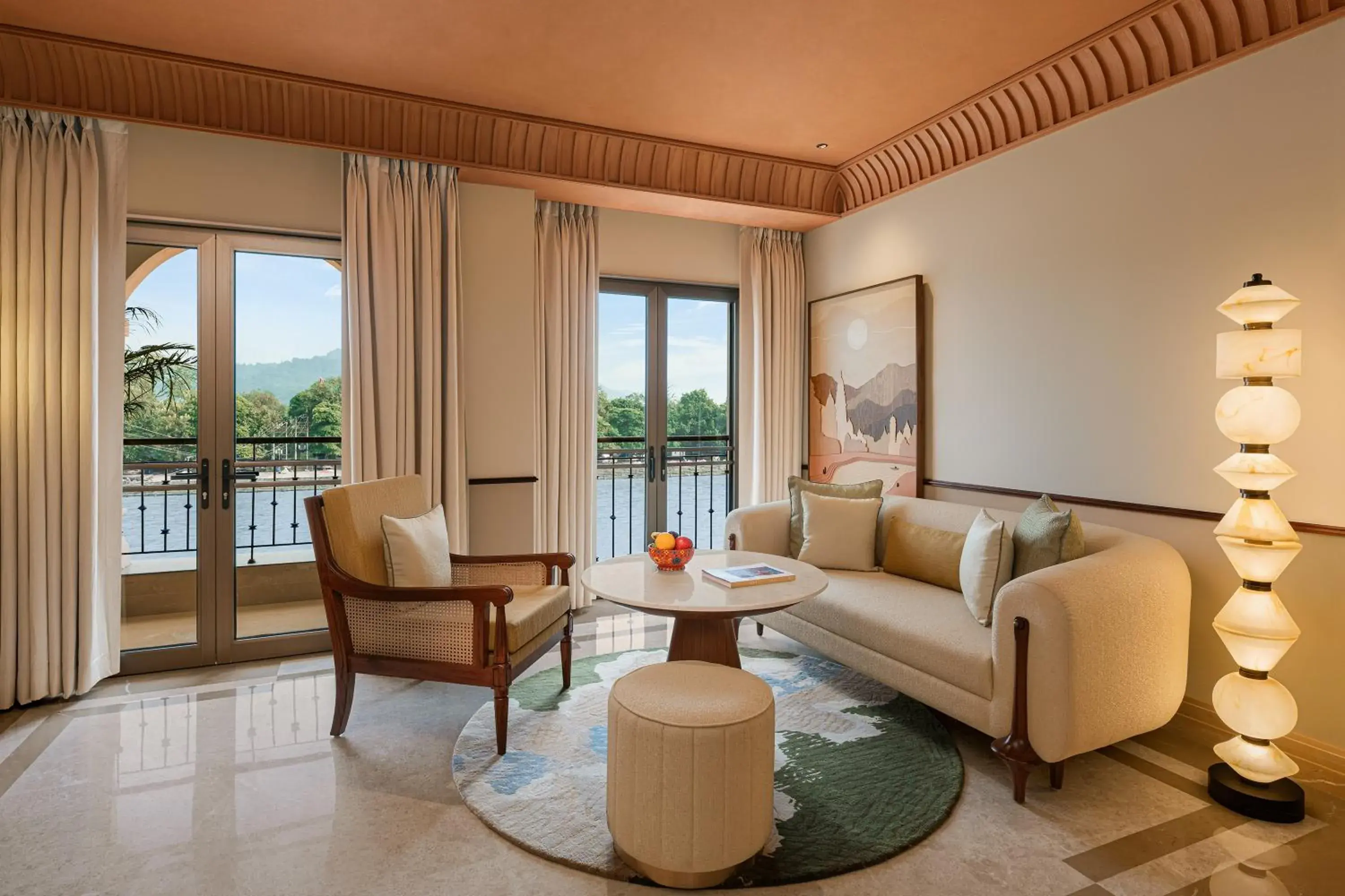 Premium Grand Room Ganges View in Hari Ganga Niwas, Haridwar - IHCL SeleQtions Premium Grand Room Ganges View in Hari Ganga Niwas, Haridwar - IHCL SeleQtions