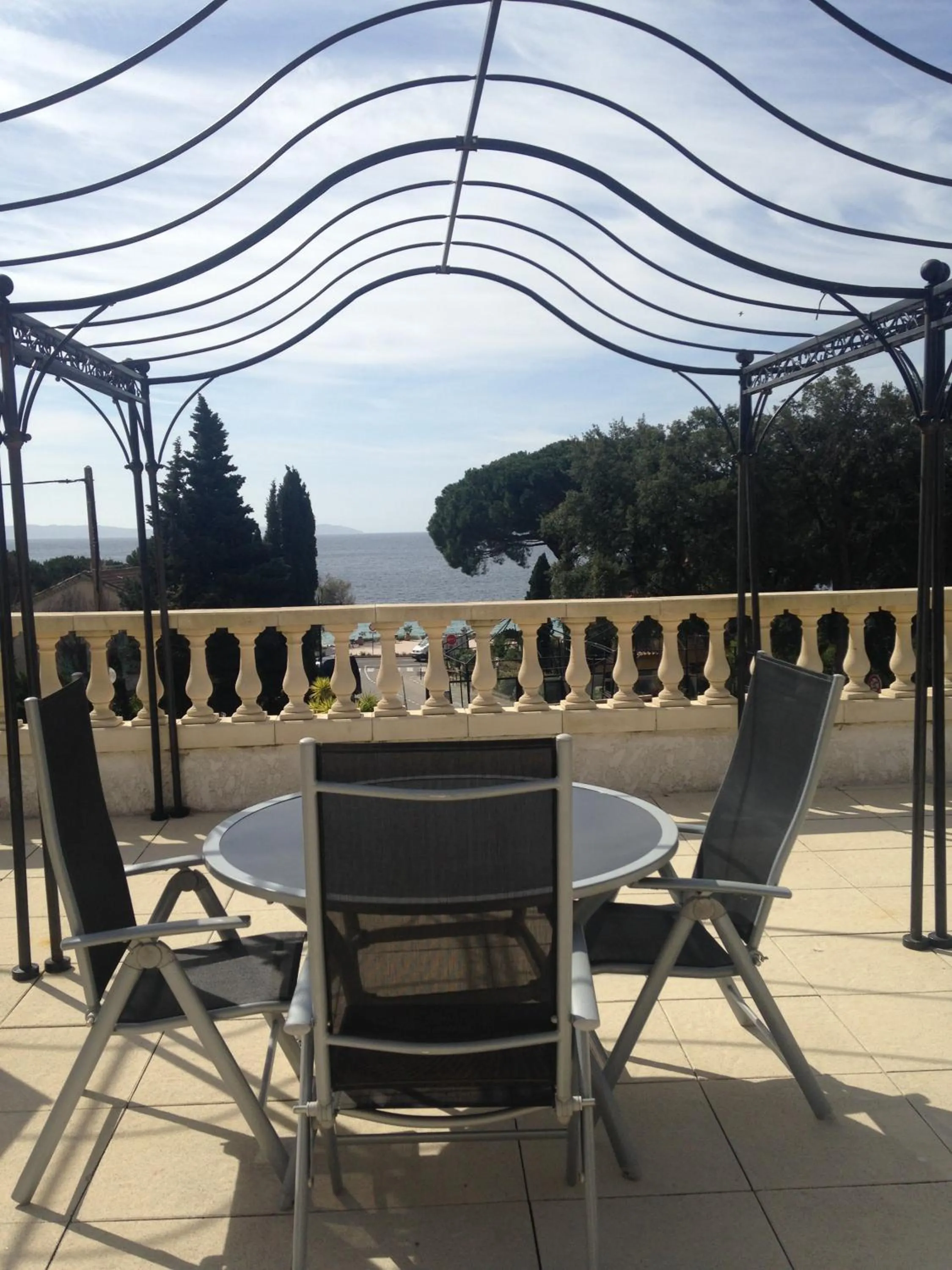 Balcony/Terrace in La Résidence du Cap