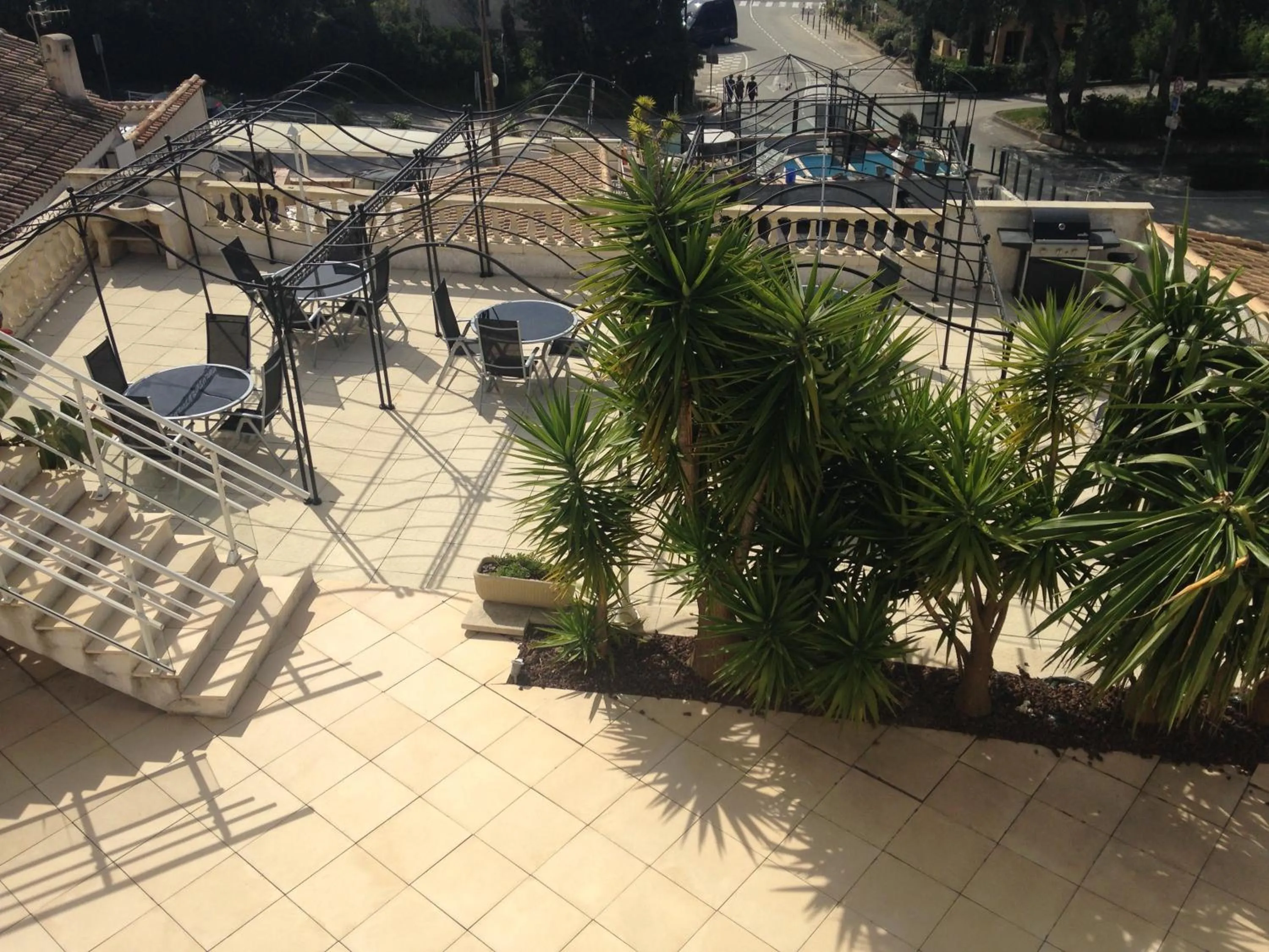 Balcony/Terrace in La Résidence du Cap