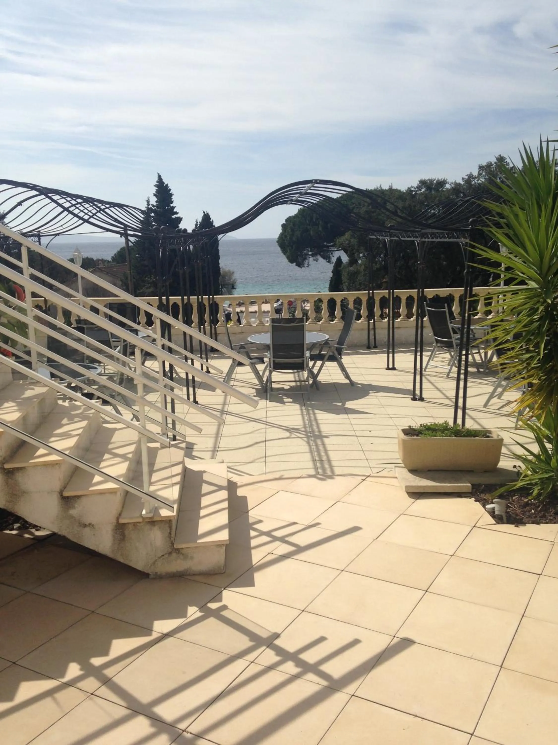 Balcony/Terrace in La Résidence du Cap