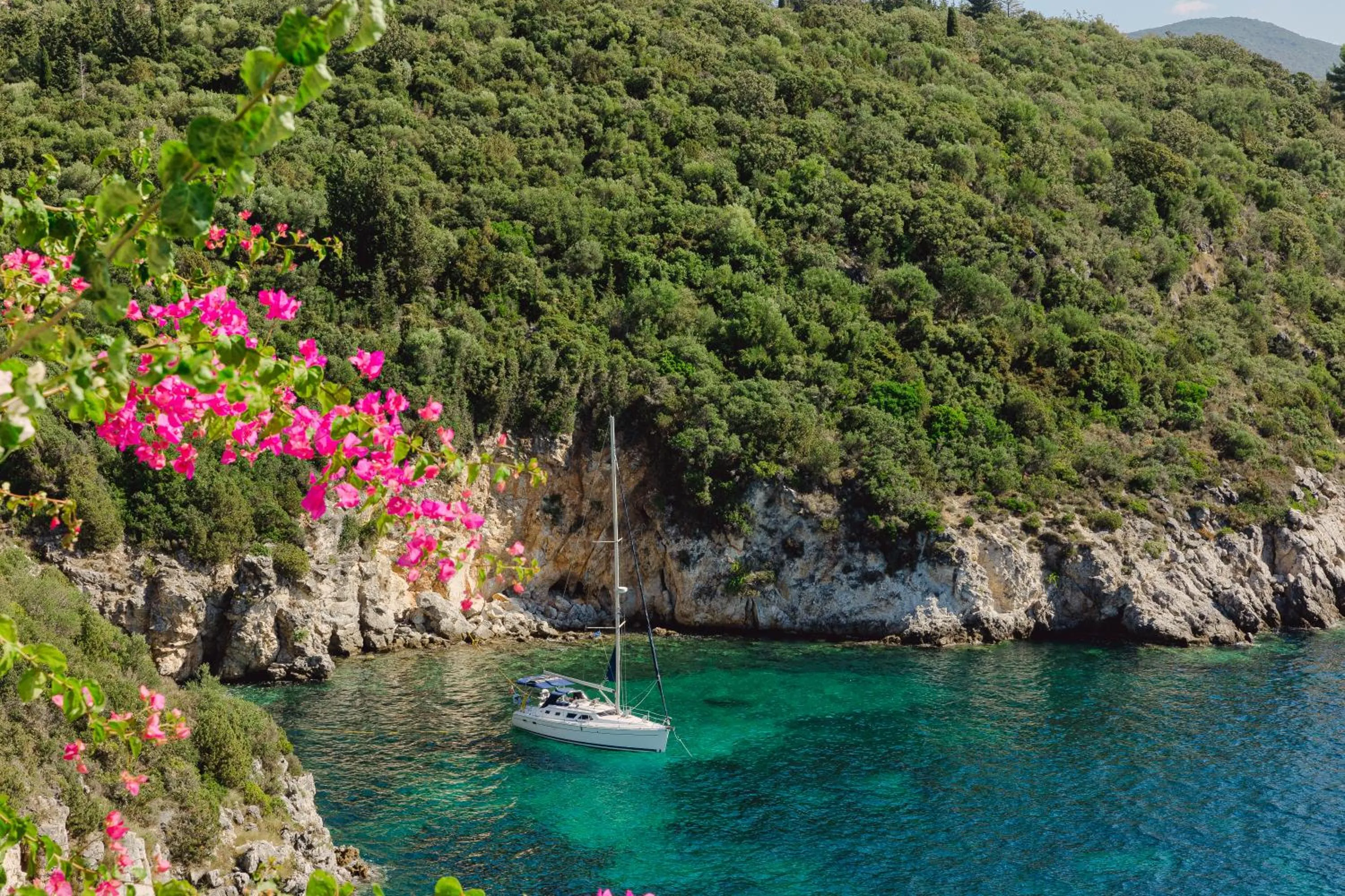 Natural landscape in Costa Smeralda