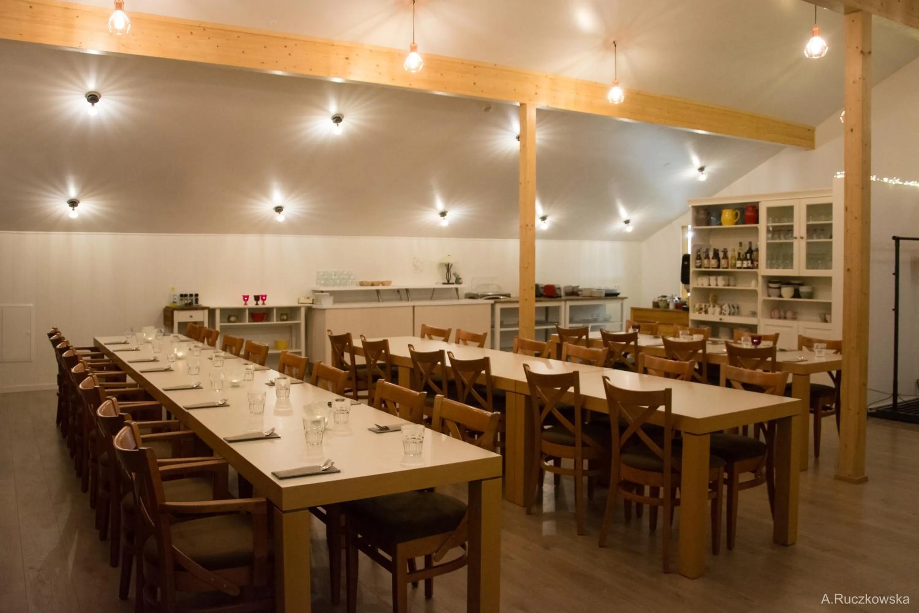 Restaurant/places to eat in Hótel Búrfell