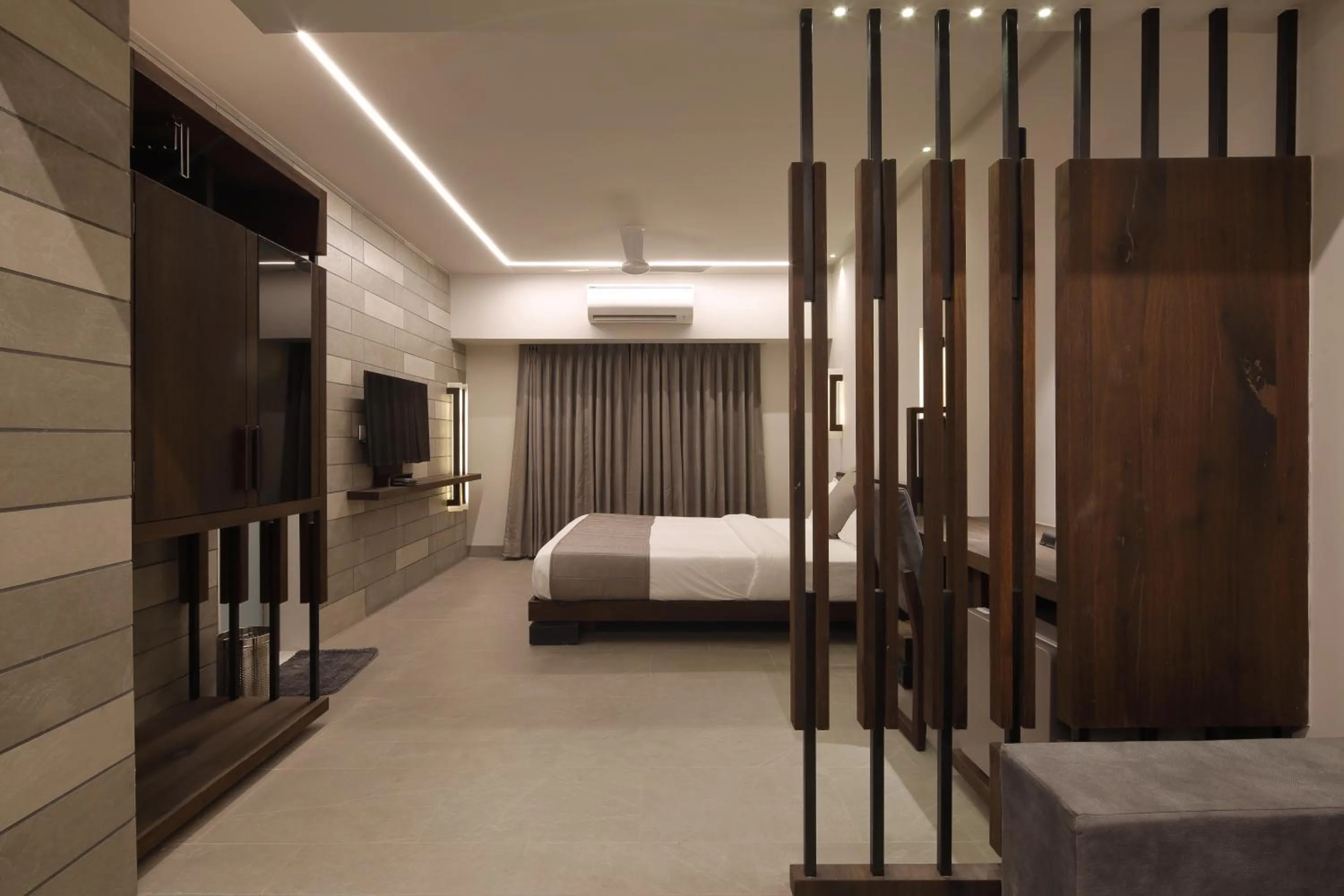 Living room in Hotel Carrefour