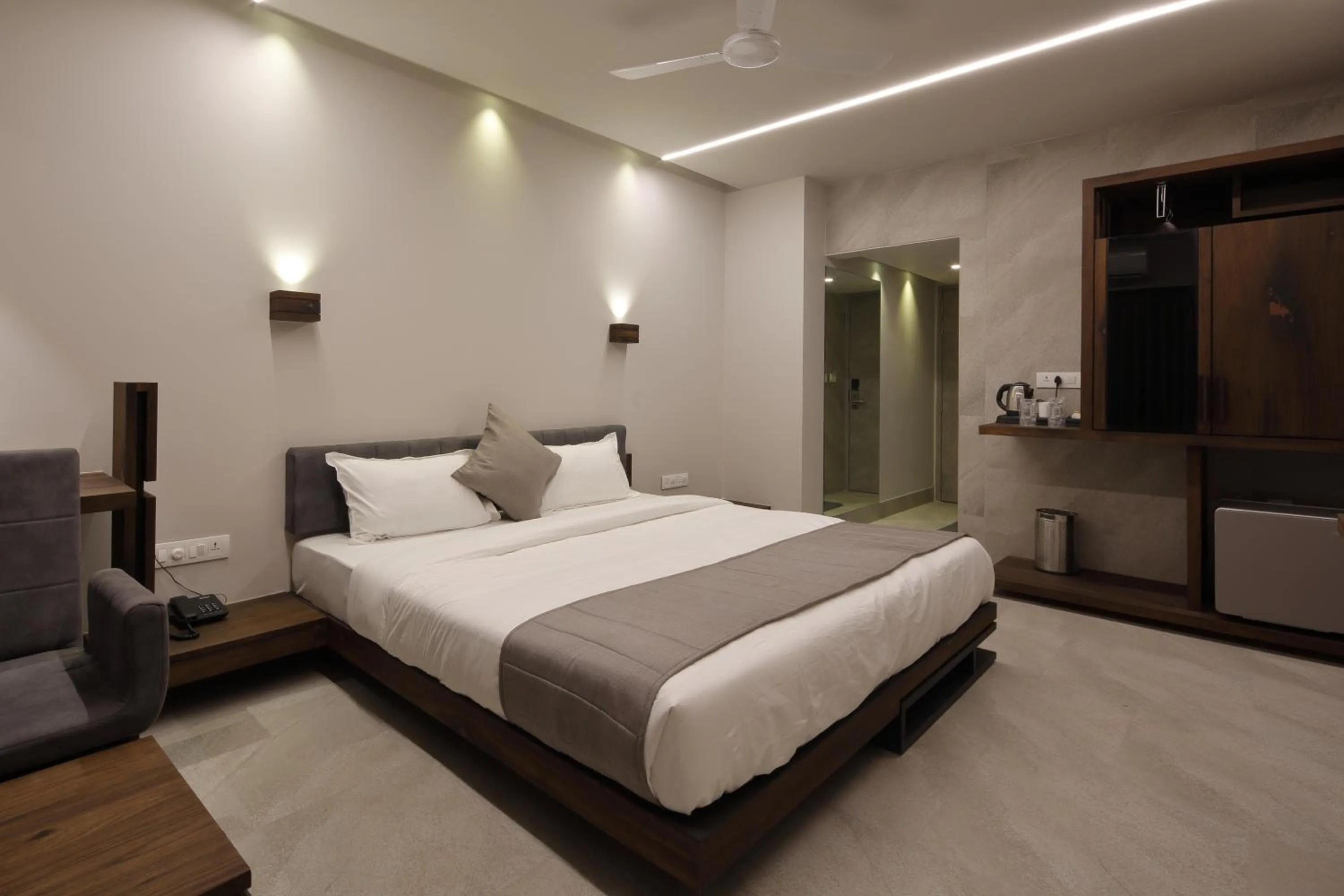 Coffee/tea facilities in Hotel Carrefour