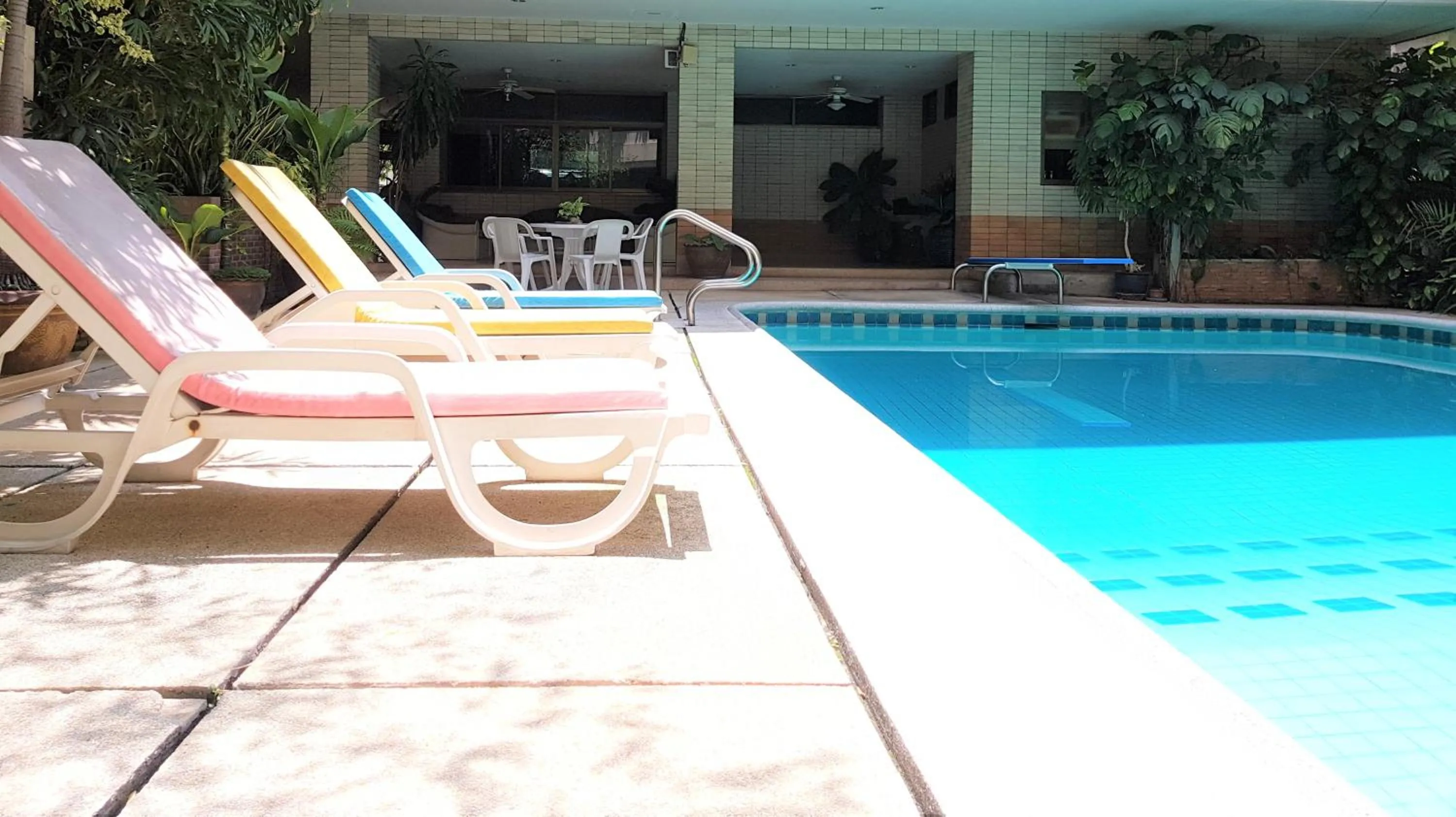 Swimming pool in P.T. Court