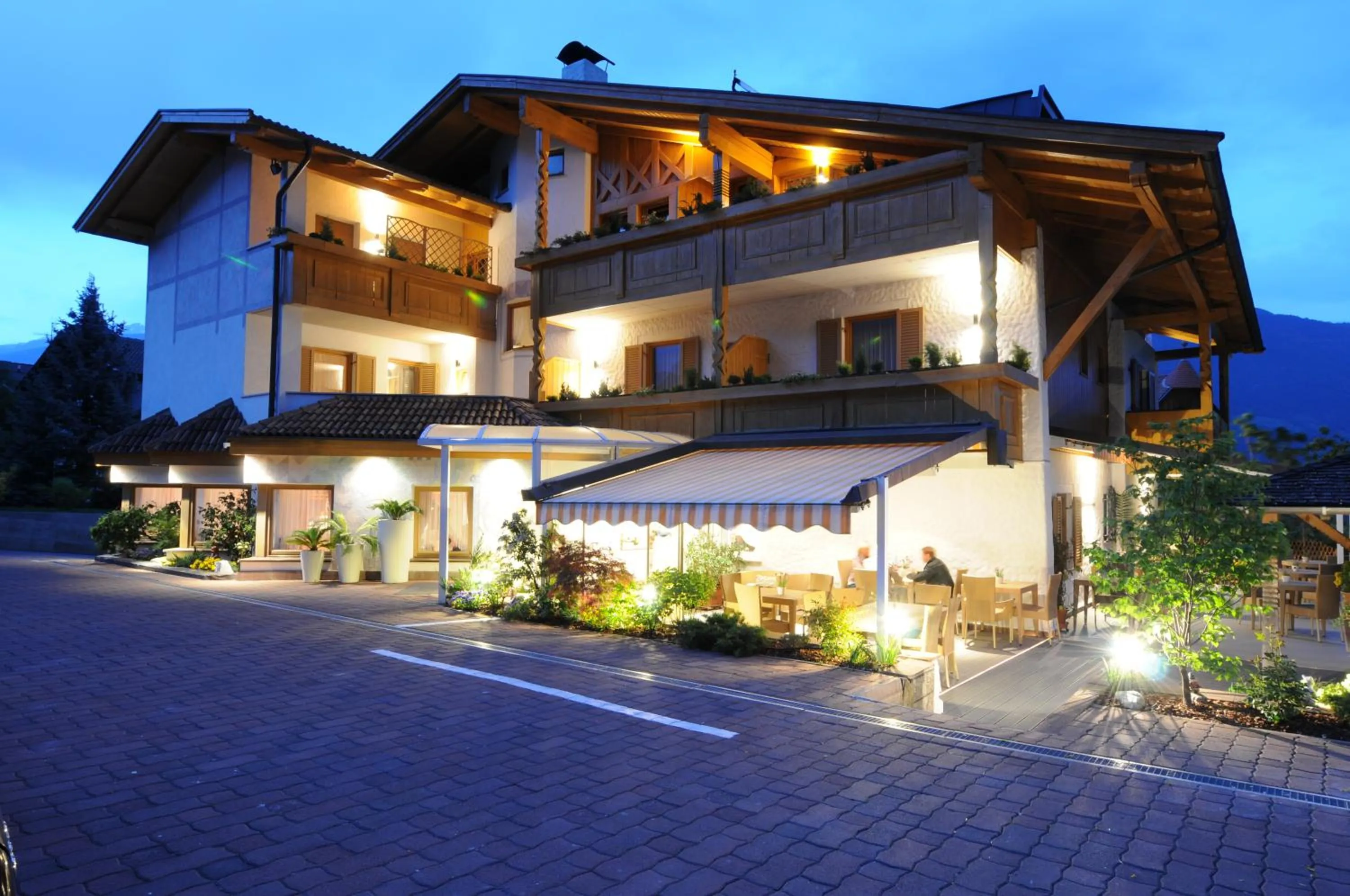 Facade/entrance in Hotel FleurAlp