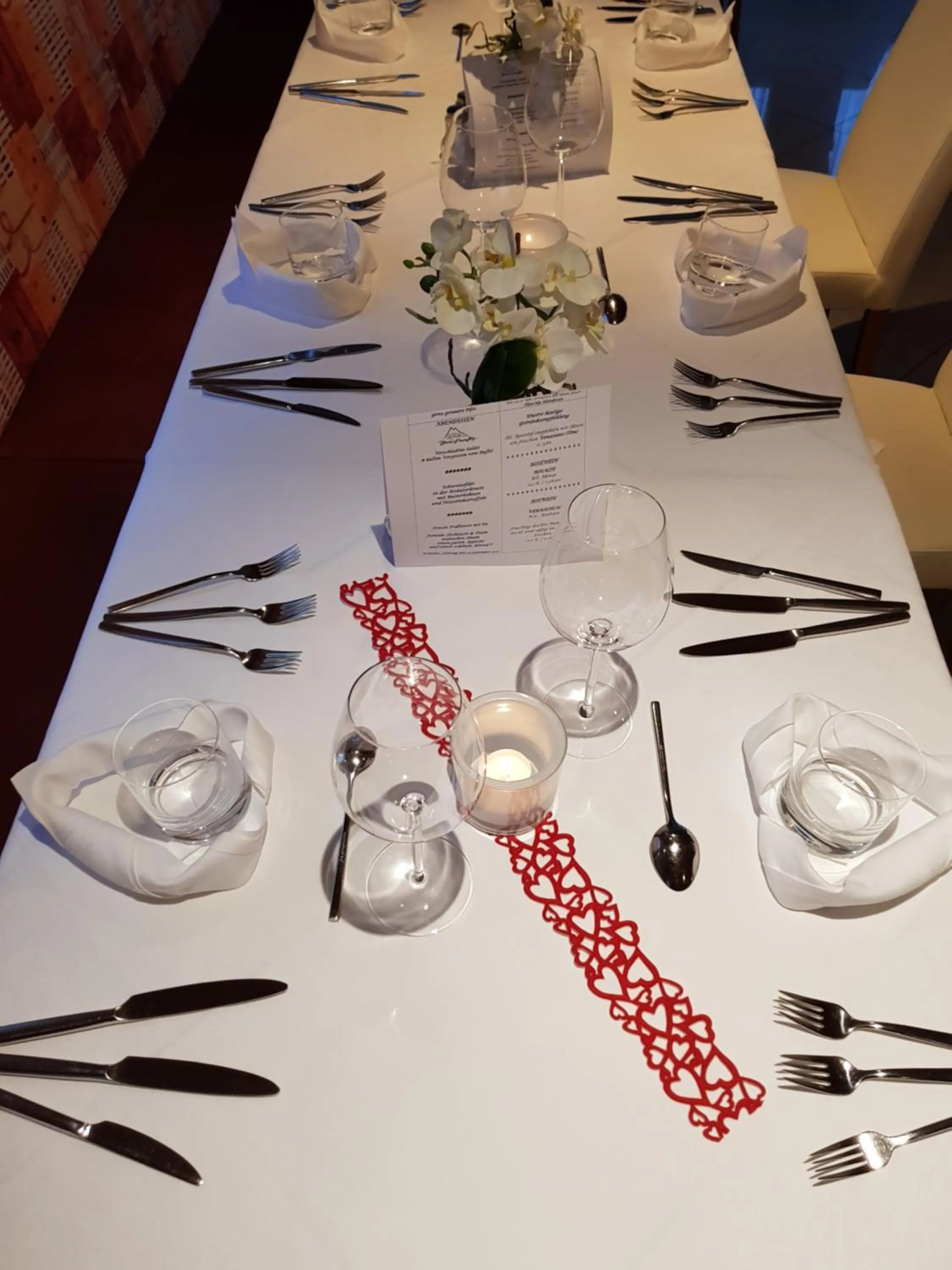 Dinner in Hotel FleurAlp